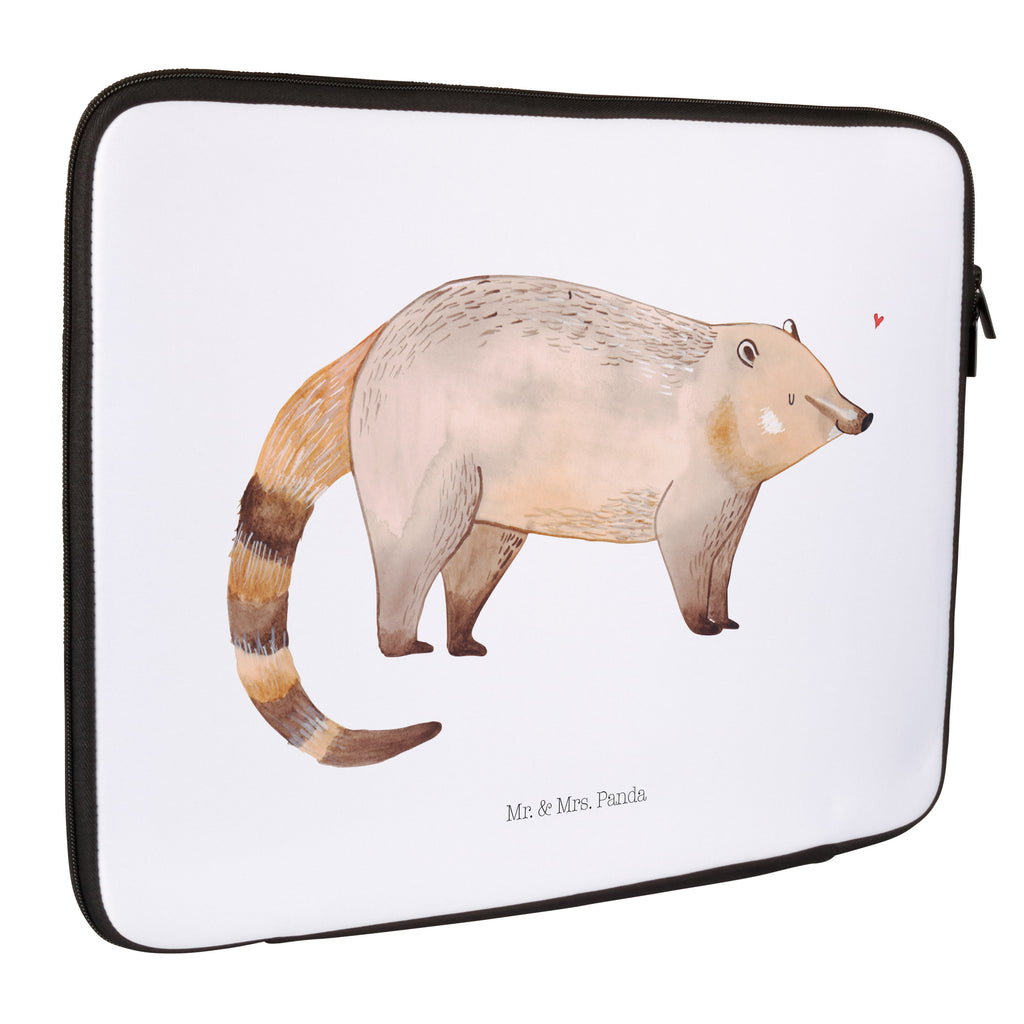 33 x 42 Notebook Tasche Nasenbär Notebook Tasche, Laptop, Computertasche, Tasche, Schutzhülle, Tiermotive, Gute Laune, lustige Sprüche, Tiere, Nasenbär, Nasenbären, Rüsselbär, Bär