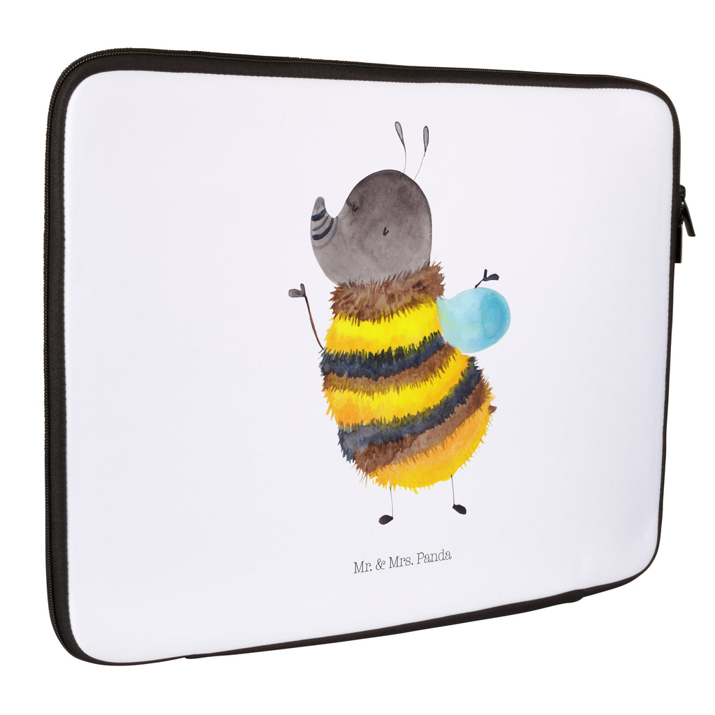 33 x 42 Notebook Tasche Hummel flauschig Notebook Tasche, Laptop, Computertasche, Tasche, Schutzhülle, Tiermotive, Gute Laune, lustige Sprüche, Tiere, Hummel, Flauschig, Biene, Blume, Natur