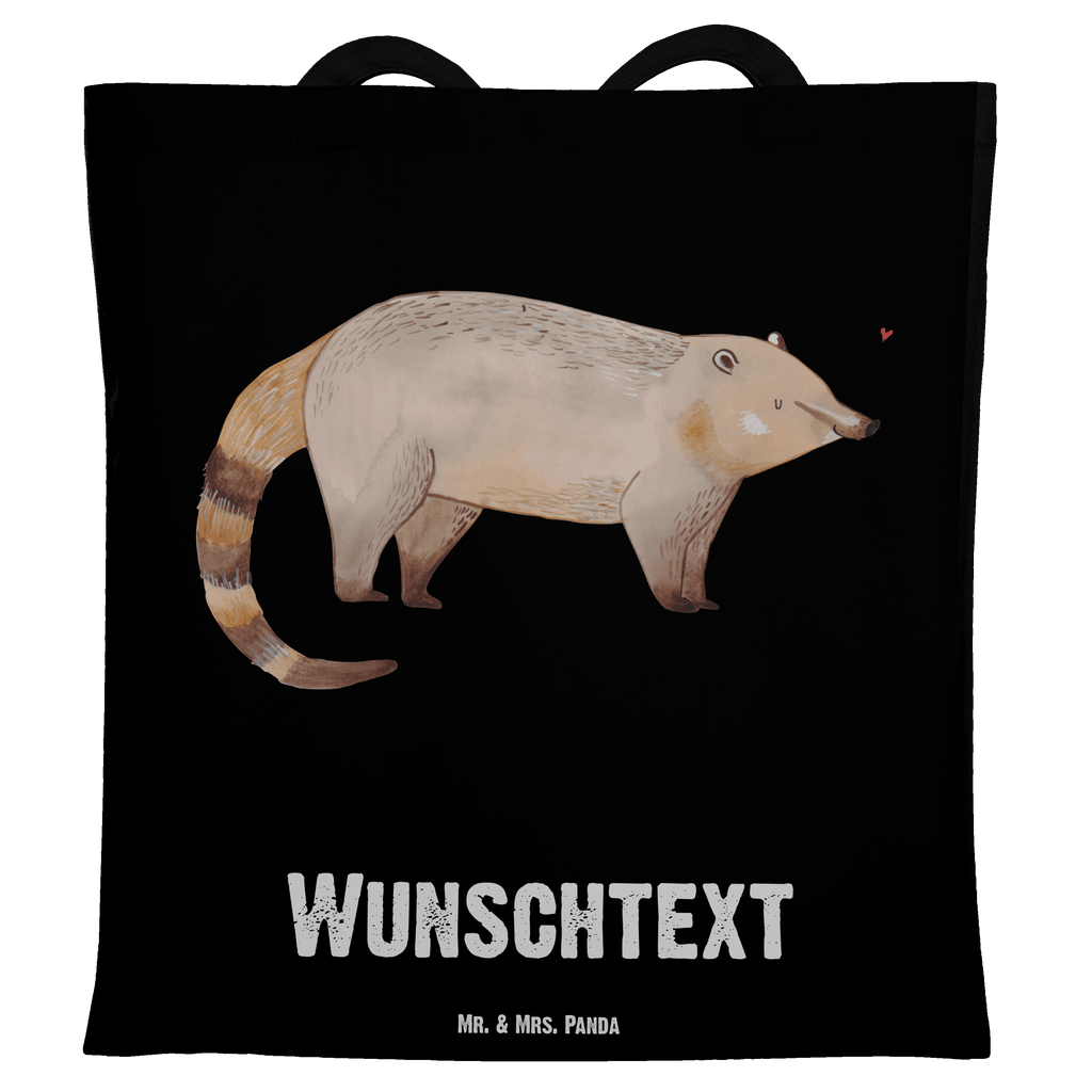 Personalisierte Tragetasche Nasenbär Personalisierte Beuteltasche, Personalisierter Beutel, Personalisierte Einkaufstasche, Personalisierter Jutebeutel, Personalisierter Stoffbeutel, Tragetasche mit Namen, Einkaufstasche mit Namen, Stoffbeutel mit Namen, Personalisierte Tasche, Personalisierte Jutetasche, Personalisierte Kindergartentasche, Tiermotive, Gute Laune, lustige Sprüche, Tiere, Nasenbär, Nasenbären, Rüsselbär, Bär