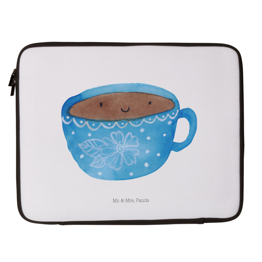 33 x 42 Notebook Tasche Kaffee Tasse Notebook Tasche, Laptop, Computertasche, Tasche, Schutzhülle, Tiermotive, Gute Laune, lustige Sprüche, Tiere, Kaffee, Tasse, Liebe, Geschmack, Genuss, Glücklich