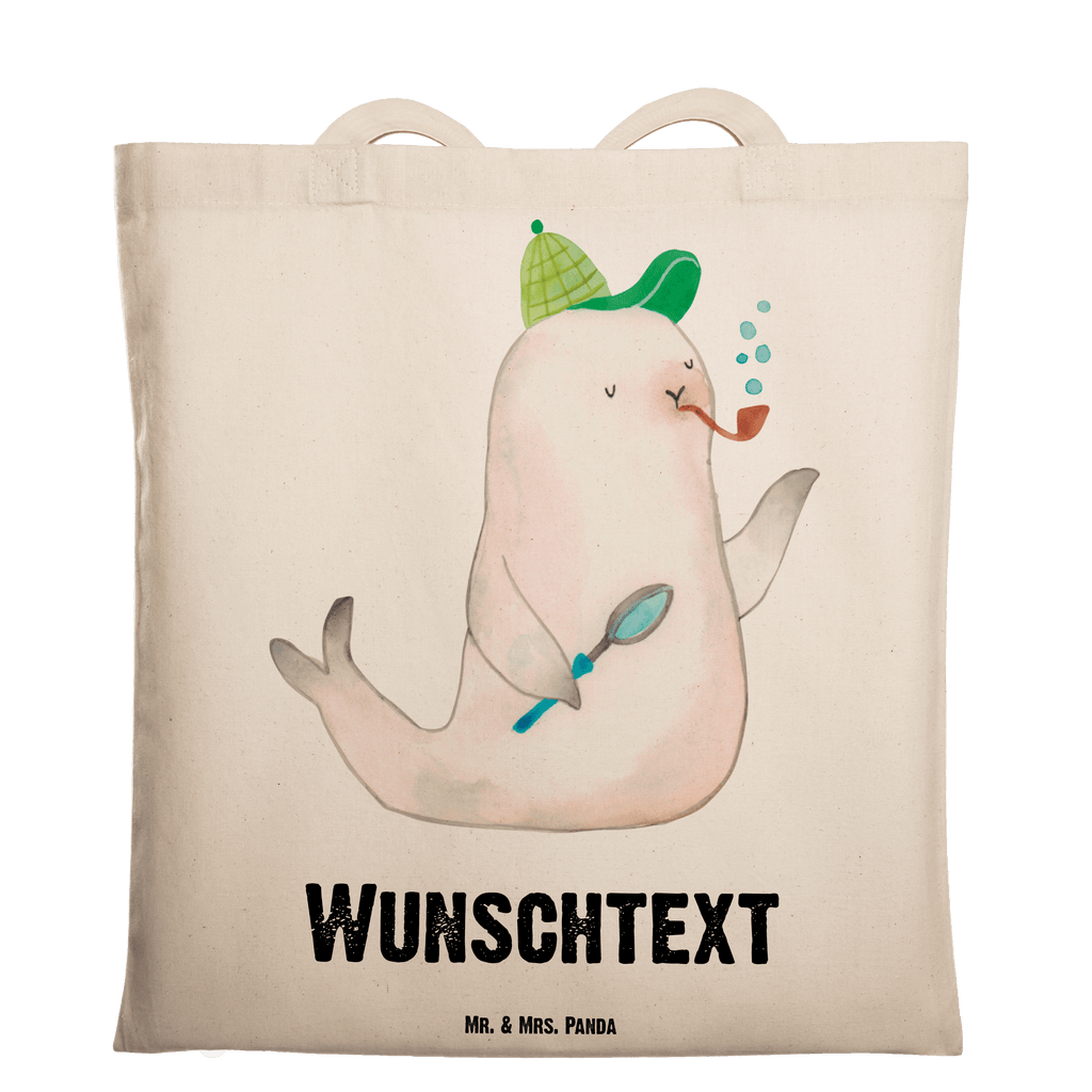 Personalisierte Tragetasche Robbe Sherlock Personalisierte Beuteltasche, Personalisierter Beutel, Personalisierte Einkaufstasche, Personalisierter Jutebeutel, Personalisierter Stoffbeutel, Tragetasche mit Namen, Einkaufstasche mit Namen, Stoffbeutel mit Namen, Personalisierte Tasche, Personalisierte Jutetasche, Personalisierte Kindergartentasche, süße Tiermotive, gute Laune, lustige Sprüche, Tiere