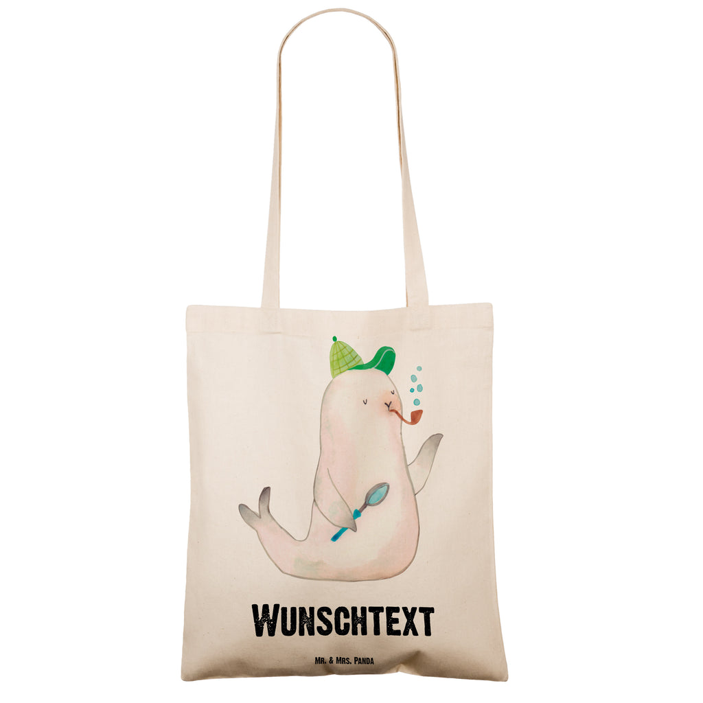 Personalisierte Tragetasche Robbe Sherlock Personalisierte Beuteltasche, Personalisierter Beutel, Personalisierte Einkaufstasche, Personalisierter Jutebeutel, Personalisierter Stoffbeutel, Tragetasche mit Namen, Einkaufstasche mit Namen, Stoffbeutel mit Namen, Personalisierte Tasche, Personalisierte Jutetasche, Personalisierte Kindergartentasche, süße Tiermotive, gute Laune, lustige Sprüche, Tiere