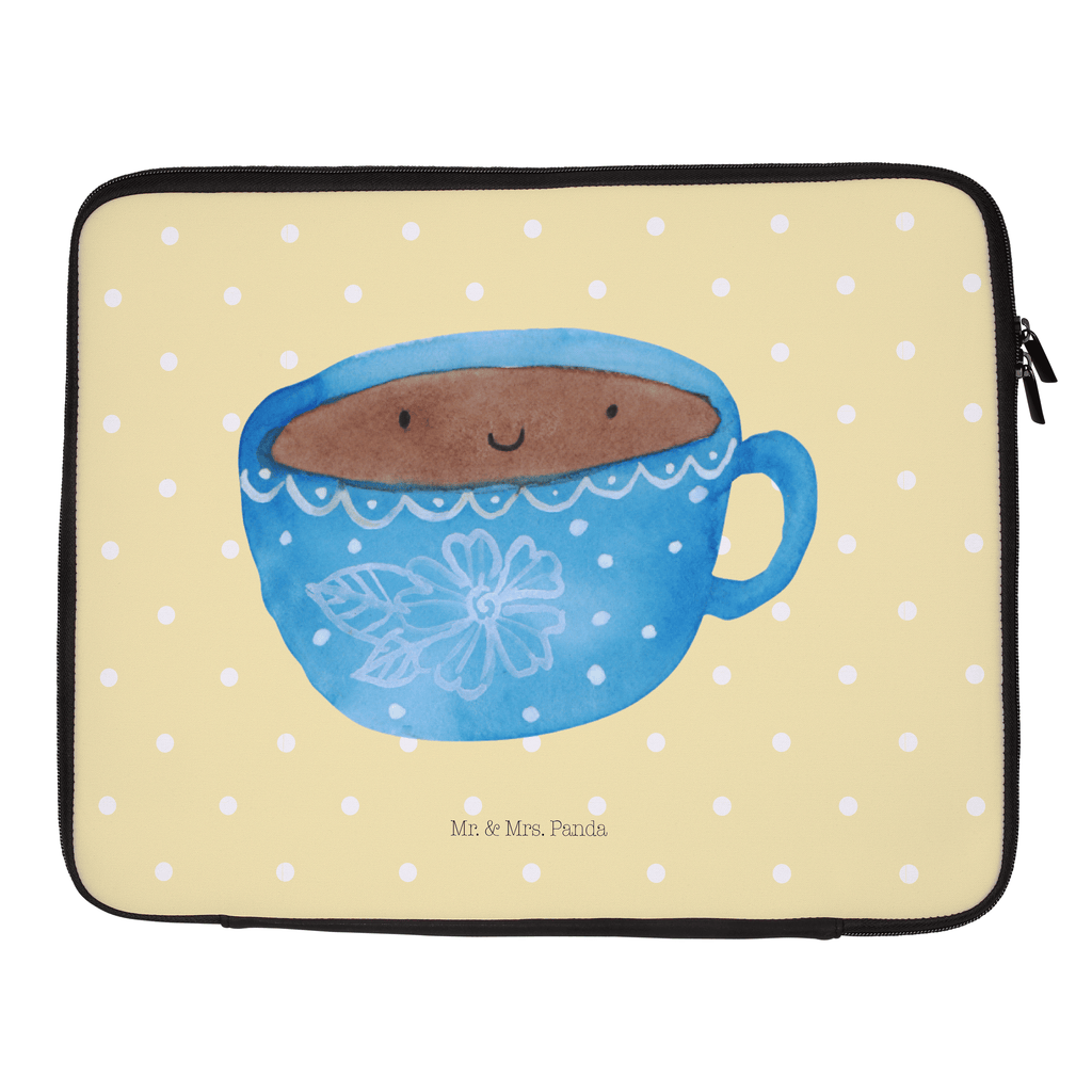 33 x 42 Notebook Tasche Kaffee Tasse Notebook Tasche, Laptop, Computertasche, Tasche, Schutzhülle, Tiermotive, Gute Laune, lustige Sprüche, Tiere, Kaffee, Tasse, Liebe, Geschmack, Genuss, Glücklich