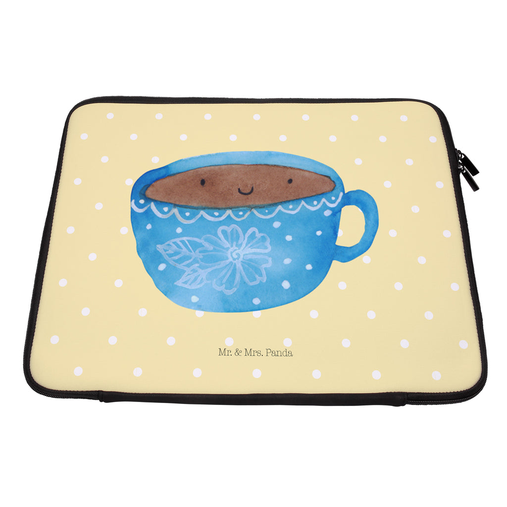 33 x 42 Notebook Tasche Kaffee Tasse Notebook Tasche, Laptop, Computertasche, Tasche, Schutzhülle, Tiermotive, Gute Laune, lustige Sprüche, Tiere, Kaffee, Tasse, Liebe, Geschmack, Genuss, Glücklich