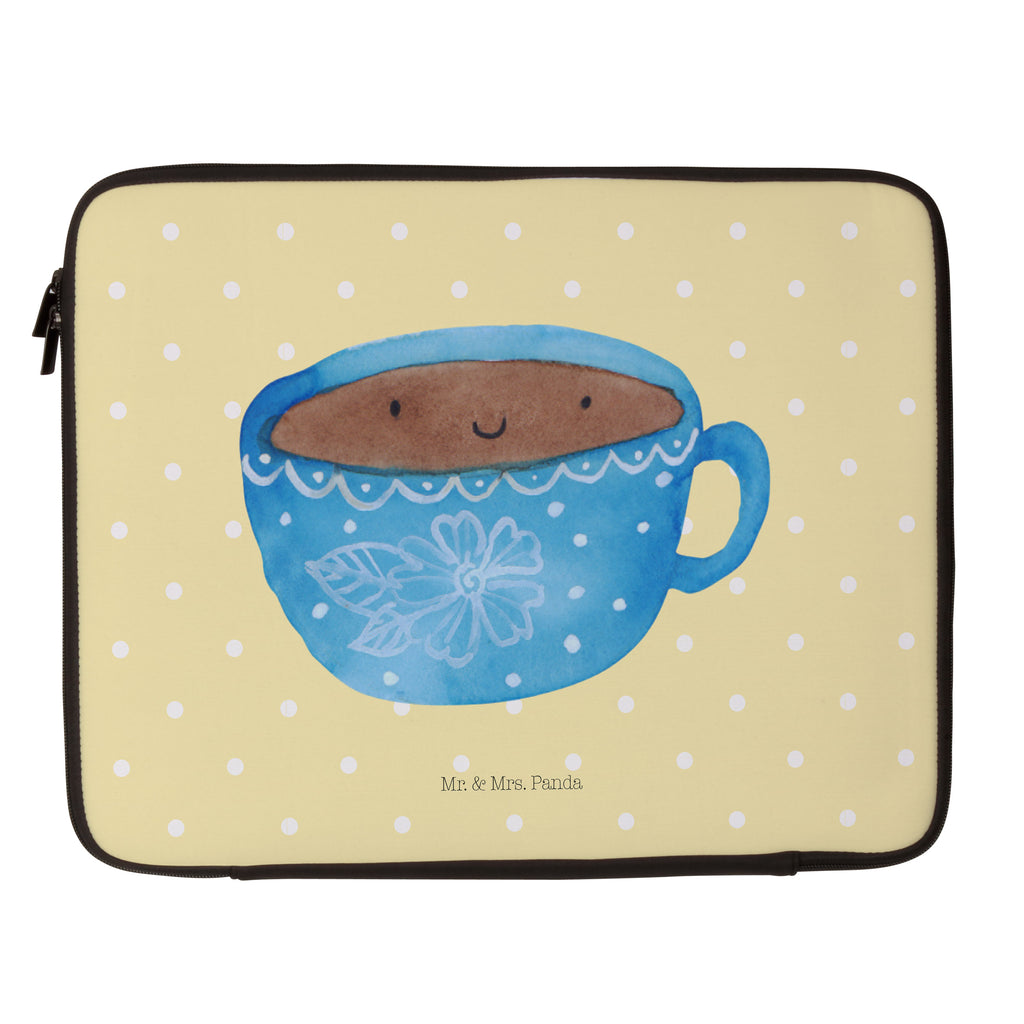33 x 42 Notebook Tasche Kaffee Tasse Notebook Tasche, Laptop, Computertasche, Tasche, Schutzhülle, Tiermotive, Gute Laune, lustige Sprüche, Tiere, Kaffee, Tasse, Liebe, Geschmack, Genuss, Glücklich