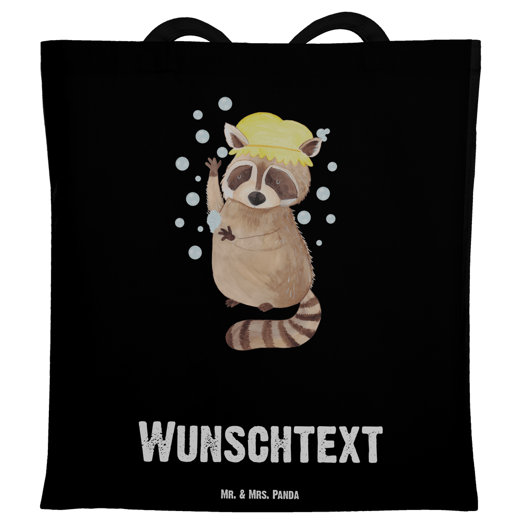 Personalisierte Tragetasche Waschbär Personalisierte Beuteltasche, Personalisierter Beutel, Personalisierte Einkaufstasche, Personalisierter Jutebeutel, Personalisierter Stoffbeutel, Tragetasche mit Namen, Einkaufstasche mit Namen, Stoffbeutel mit Namen, Personalisierte Tasche, Personalisierte Jutetasche, Personalisierte Kindergartentasche, Tiermotive, Gute Laune, lustige Sprüche, Tiere, Waschbär, Tagträumen, Plan, Fröhlich, waschen, Seifenblasen