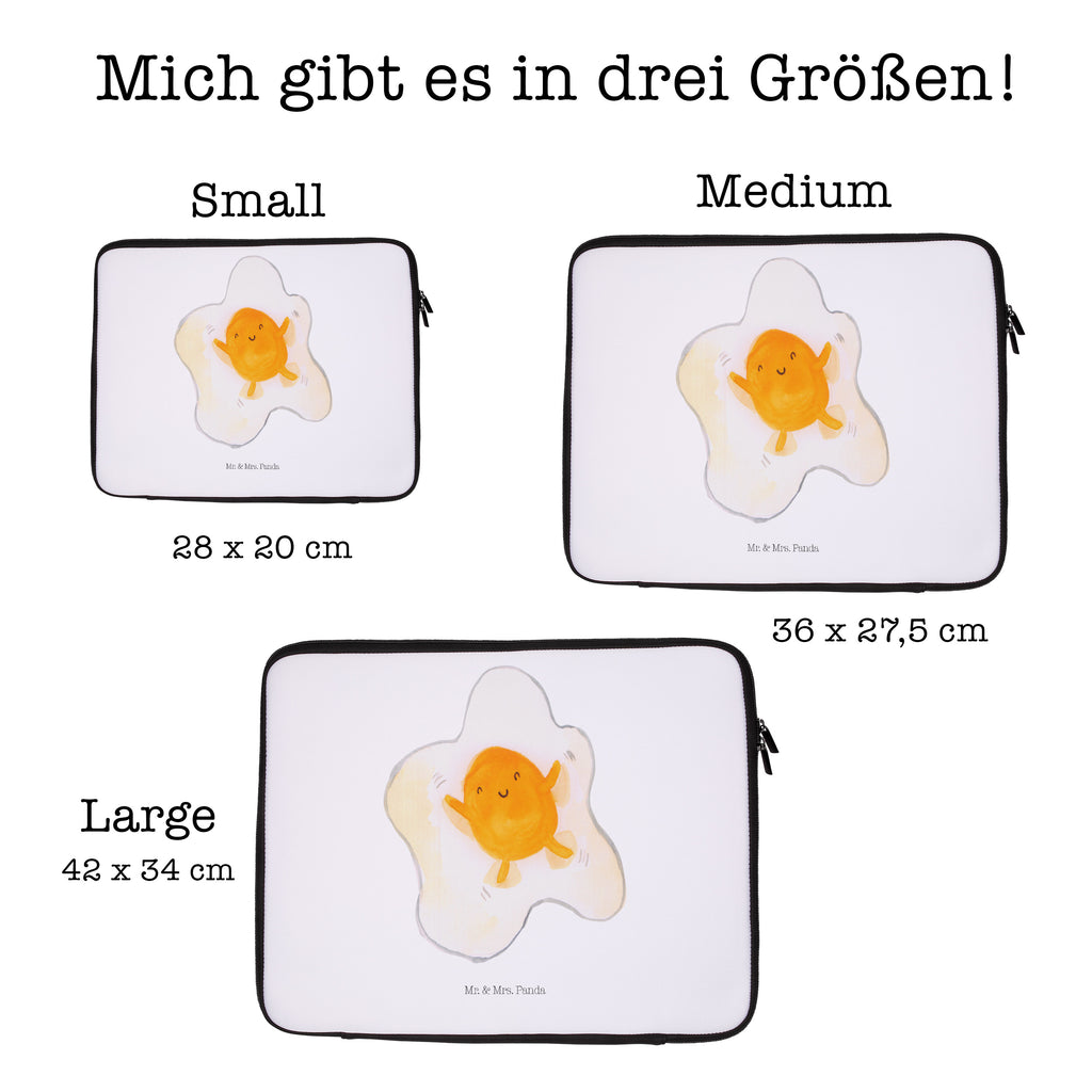 33 x 42 Notebook Tasche Spiegelei Notebook Tasche, Laptop, Computertasche, Tasche, Schutzhülle, Tiermotive, Gute Laune, lustige Sprüche, Tiere, Ei, Spiegelei, Schön, Tag, Glücklich, Liebe