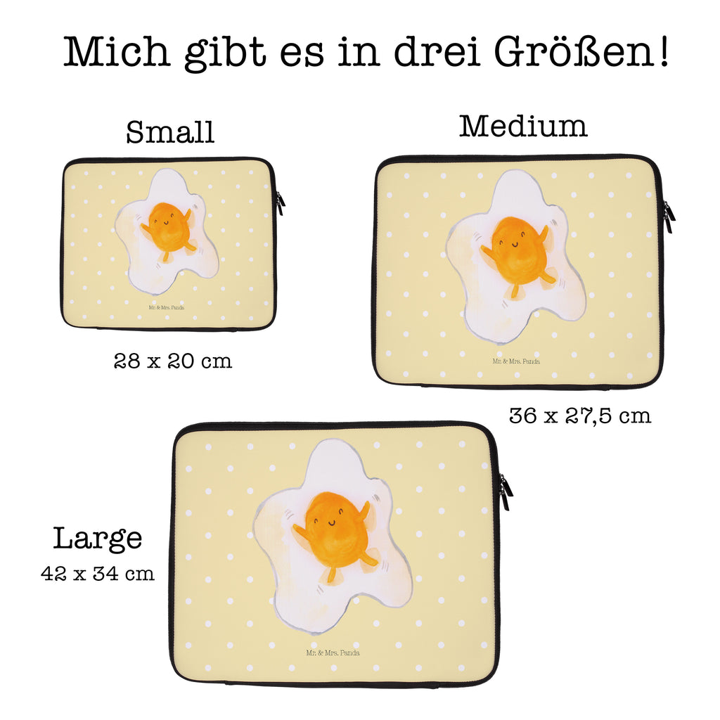 33 x 42 Notebook Tasche Spiegelei Notebook Tasche, Laptop, Computertasche, Tasche, Schutzhülle, Tiermotive, Gute Laune, lustige Sprüche, Tiere, Ei, Spiegelei, Schön, Tag, Glücklich, Liebe