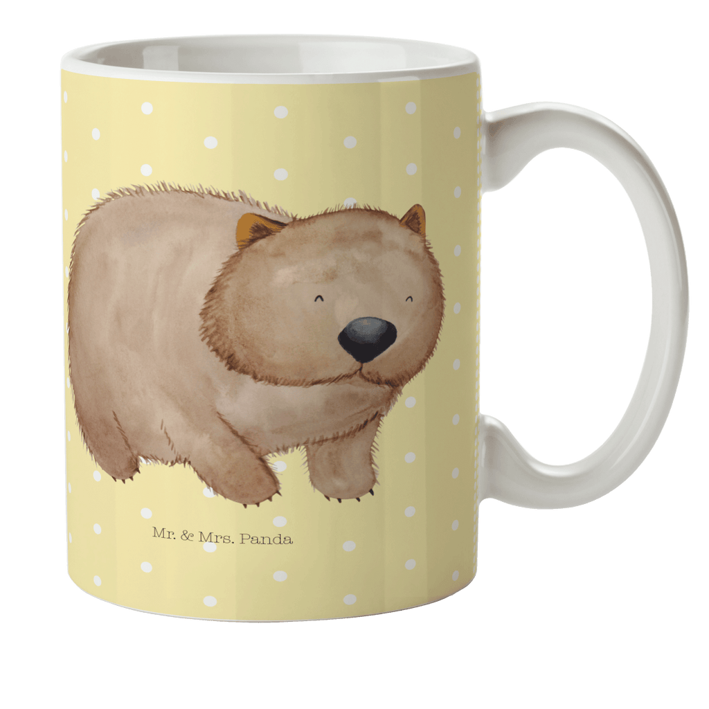 Kindertasse Wombat Kunststoff Tasse, Kindergarten, Tasse, Trinkbecher, Camping Becher, Kaffeetasse, Kunststoffbecher, Kindergartenbecher, Outdoorgeschirr, Kunststoffgeschirr, Reisebecher, Reisetasse, Kinderbecher, Tiermotive, Gute Laune, lustige Sprüche, Tiere, Wombat, Das Leben ist schön, Motivation, Spruch, Australien