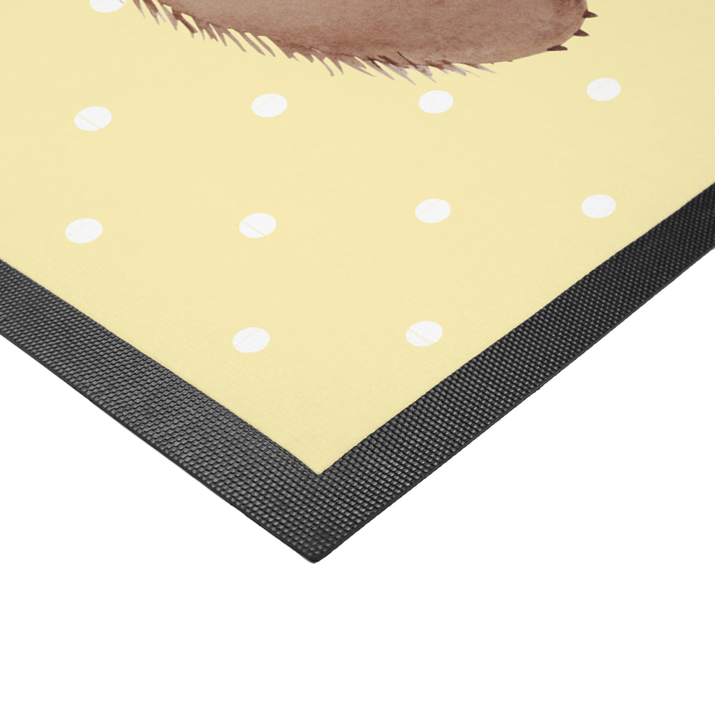 Fußmatte Wombat Türvorleger, Schmutzmatte, Fußabtreter, Matte, Schmutzfänger, Fußabstreifer, Schmutzfangmatte, Türmatte, Motivfußmatte, Haustürmatte, Vorleger, süße Tiermotive, gute Laune, lustige Sprüche, Tiere, Wombat, Das Leben ist schön, Motivation, Spruch, Australien