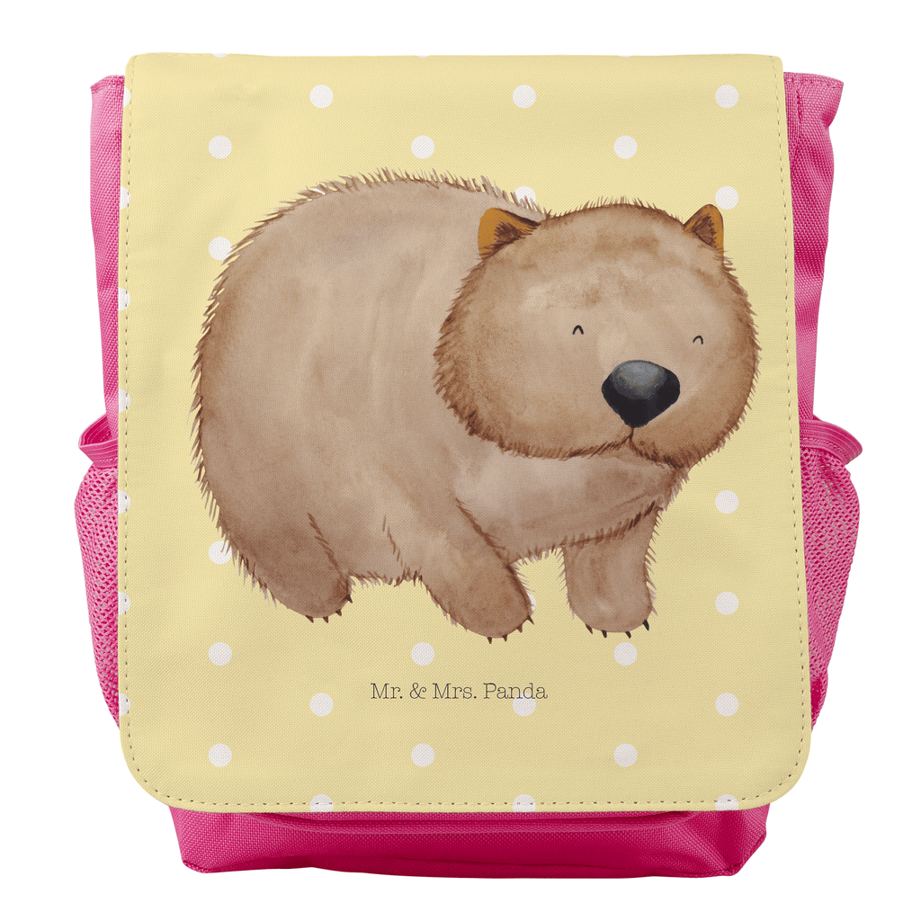 Kinderrucksack Wombat Kids, Rucksack, Kinderrucksack, Kinder Rucksack, Rucksack Kindergröße, Kleiner Rucksack, süße Tiermotive, gute Laune, lustige Sprüche, Tiere, Wombat, Das Leben ist schön, Motivation, Spruch, Australien
