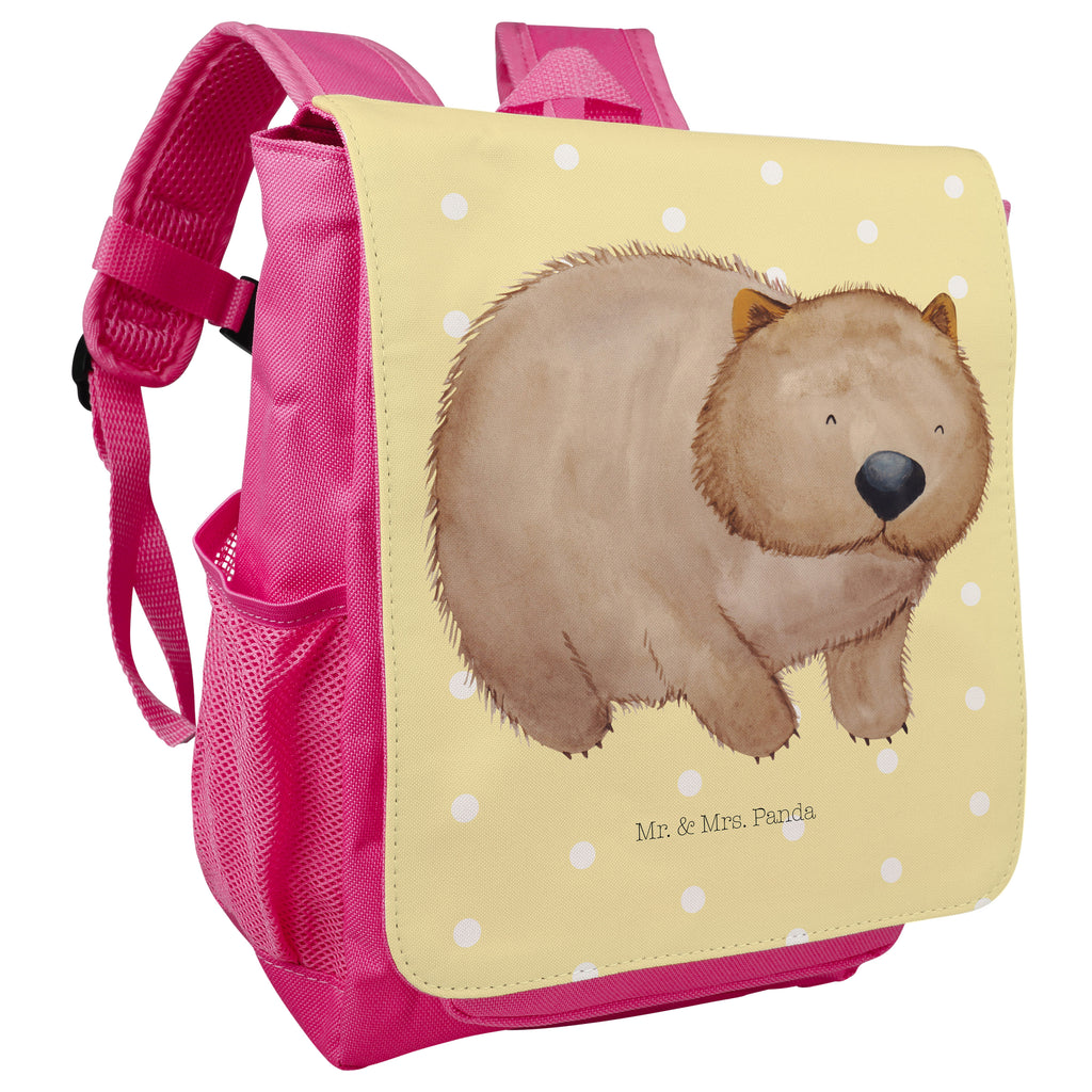Kinderrucksack Wombat Kids, Rucksack, Kinderrucksack, Kinder Rucksack, Rucksack Kindergröße, Kleiner Rucksack, süße Tiermotive, gute Laune, lustige Sprüche, Tiere, Wombat, Das Leben ist schön, Motivation, Spruch, Australien