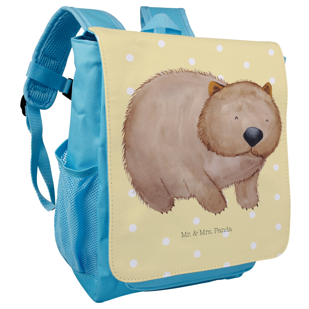 Kinderrucksack Wombat Kids, Rucksack, Kinderrucksack, Kinder Rucksack, Rucksack Kindergröße, Kleiner Rucksack, süße Tiermotive, gute Laune, lustige Sprüche, Tiere, Wombat, Das Leben ist schön, Motivation, Spruch, Australien