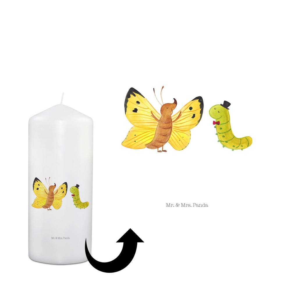 Kerze Raupe & Schmetterling Kerze, Taufkerze, Kommunionskerze, Geburtstagskerze, Geschenk Kerze, Taufgeschenk Kerze, Kerze mit Druck, Besondere Kerze, Geschenkidee Kerze, Kerze für Kommunion, Geburtstag Kerze, Kommunion Kerze, Tiermotive, Gute Laune, lustige Sprüche, Tiere, Raupe, Schmetterling, Zitronenfalter, Entwicklung, Erwachsen werden, Kokon, Hut, Hütchen, Schönheit, Aufwachsen
