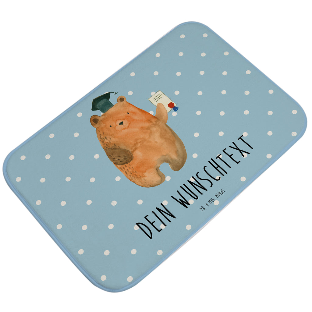 Personalisierter Badvorleger Prüfungsbär Personalisierte Badematte, Personalisierter Badteppich, Personalisierter Duschvorleger, Personalisierter Badezimmerteppich, Personalisierter Badezimmermatte, Personalisierter Badvorleger, Personalisierter Duschmatte, Personalisierter Duschteppich, Badematte mit Namen, Badteppich mit Namen, Duschvorleger mit Namen, Badezimmerteppich mit Namen, Badezimmermatte mit Namen, Badvorleger mit Namen, Duschmatte mit Namen, Duschteppich mit Namen, Wunschtext, Badvorleger selbst bedrucken, Wunschname, Personalisieren, Bär, Teddy, Teddybär, Abitur, Prüfungen, Prüfung bestanden, Abschluss, Zeugnis, Abschlusszeugnis