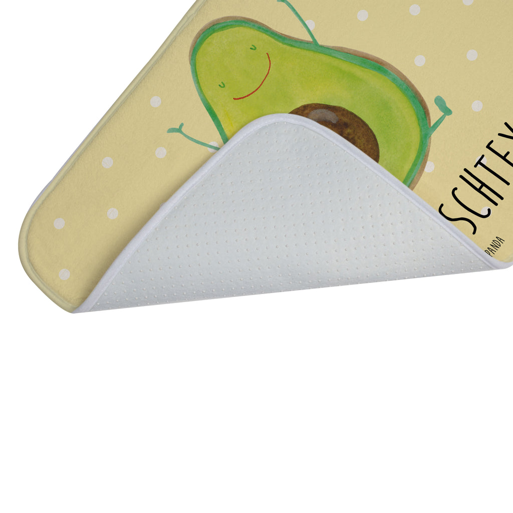 Personalisierter Badvorleger Avocado Happy Personalisierte Badematte, Personalisierter Badteppich, Personalisierter Duschvorleger, Personalisierter Badezimmerteppich, Personalisierter Badezimmermatte, Personalisierter Badvorleger, Personalisierter Duschmatte, Personalisierter Duschteppich, Badematte mit Namen, Badteppich mit Namen, Duschvorleger mit Namen, Badezimmerteppich mit Namen, Badezimmermatte mit Namen, Badvorleger mit Namen, Duschmatte mit Namen, Duschteppich mit Namen, Wunschtext, Badvorleger selbst bedrucken, Wunschname, Personalisieren, Avocado, Veggie, Vegan, Gesund, Chaos