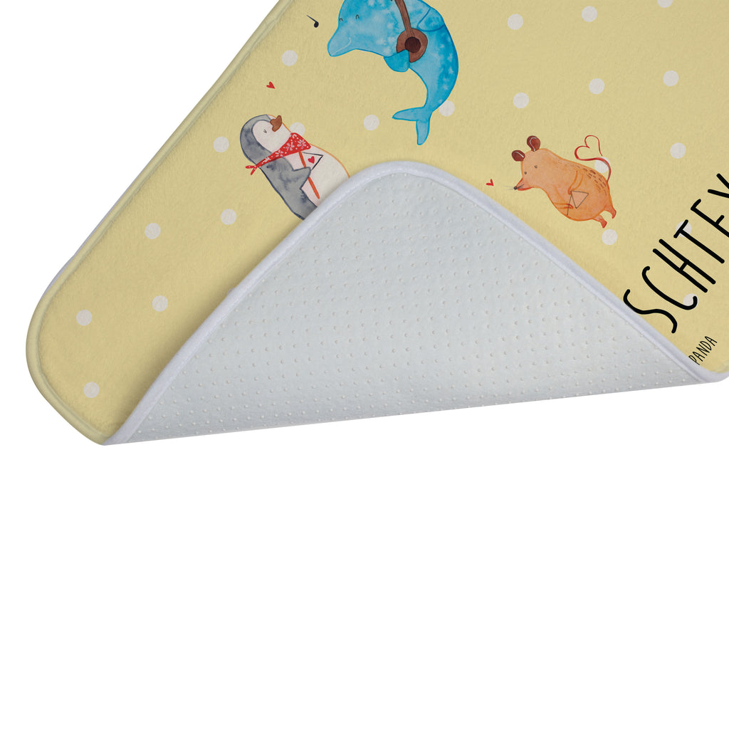 Personalisierter Badvorleger Big Band Personalisierte Badematte, Personalisierter Badteppich, Personalisierter Duschvorleger, Personalisierter Badezimmerteppich, Personalisierter Badezimmermatte, Personalisierter Badvorleger, Personalisierter Duschmatte, Personalisierter Duschteppich, Badematte mit Namen, Badteppich mit Namen, Duschvorleger mit Namen, Badezimmerteppich mit Namen, Badezimmermatte mit Namen, Badvorleger mit Namen, Duschmatte mit Namen, Duschteppich mit Namen, Wunschtext, Badvorleger selbst bedrucken, Wunschname, Personalisieren, Tiermotive, Gute Laune, lustige Sprüche, Tiere, Hund, Pinguin, Maus, Elefant, Delfin, Gitarre, Band, Triangel, Musikanten, Musik