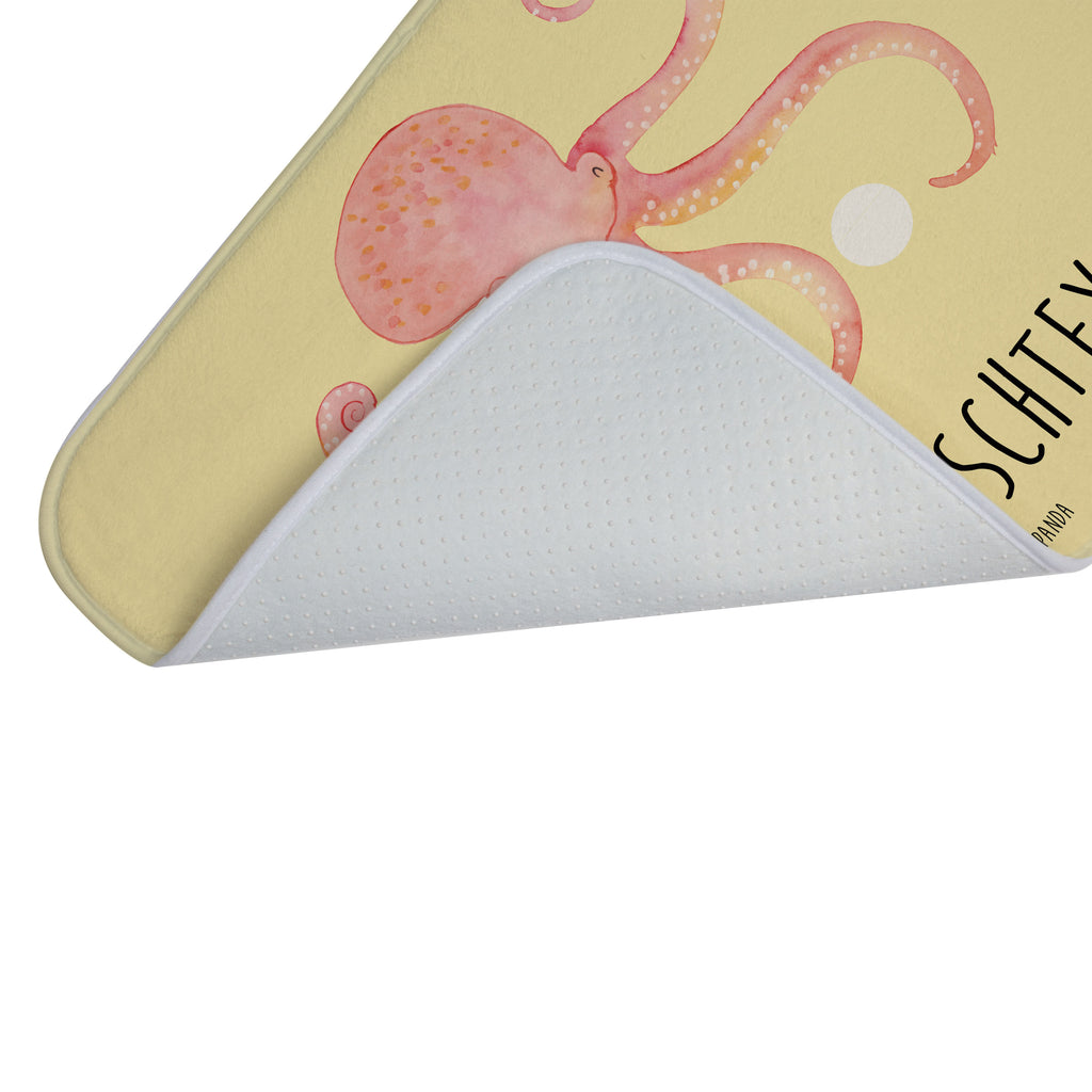 Personalisierter Badvorleger Tintenfisch Personalisierte Badematte, Personalisierter Badteppich, Personalisierter Duschvorleger, Personalisierter Badezimmerteppich, Personalisierter Badezimmermatte, Personalisierter Badvorleger, Personalisierter Duschmatte, Personalisierter Duschteppich, Badematte mit Namen, Badteppich mit Namen, Duschvorleger mit Namen, Badezimmerteppich mit Namen, Badezimmermatte mit Namen, Badvorleger mit Namen, Duschmatte mit Namen, Duschteppich mit Namen, Wunschtext, Badvorleger selbst bedrucken, Wunschname, Personalisieren, Tiermotive, Gute Laune, lustige Sprüche, Tiere, Meer, Meerestier, Krake, Tintenfisch, Arme, Wasser, Ozean
