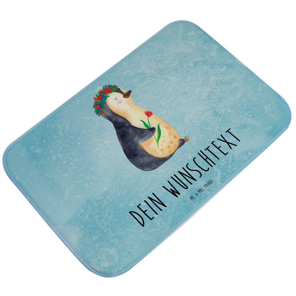 Personalisierter Badvorleger Pinguin Blumenkranz Personalisierte Badematte, Personalisierter Badteppich, Personalisierter Duschvorleger, Personalisierter Badezimmerteppich, Personalisierter Badezimmermatte, Personalisierter Badvorleger, Personalisierter Duschmatte, Personalisierter Duschteppich, Badematte mit Namen, Badteppich mit Namen, Duschvorleger mit Namen, Badezimmerteppich mit Namen, Badezimmermatte mit Namen, Badvorleger mit Namen, Duschmatte mit Namen, Duschteppich mit Namen, Wunschtext, Badvorleger selbst bedrucken, Wunschname, Personalisieren, Pinguin, Pinguine, Blumenkranz, Universum, Leben, Wünsche, Ziele, Lebensziele, Motivation, Lebenslust, Liebeskummer, Geschenkidee