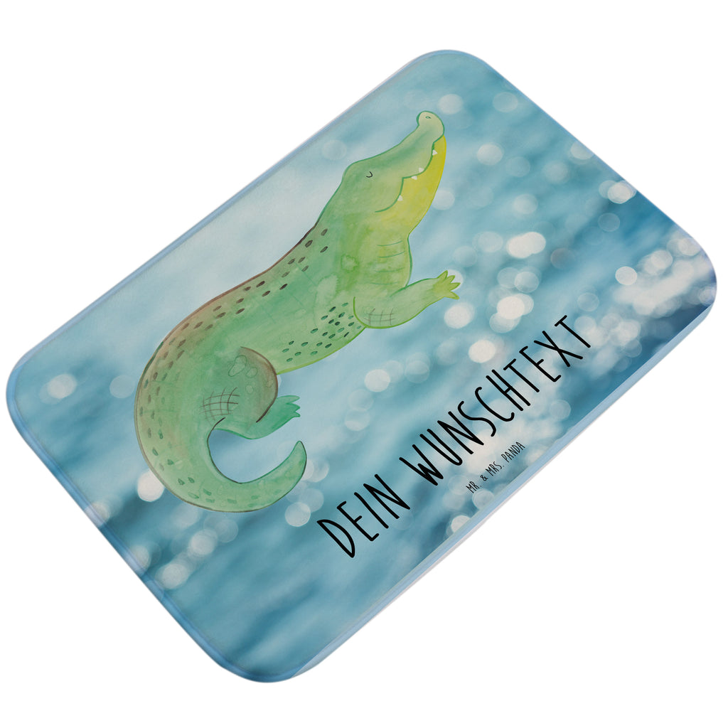 Personalisierter Badvorleger Krokodil Personalisierte Badematte, Personalisierter Badteppich, Personalisierter Duschvorleger, Personalisierter Badezimmerteppich, Personalisierter Badezimmermatte, Personalisierter Badvorleger, Personalisierter Duschmatte, Personalisierter Duschteppich, Badematte mit Namen, Badteppich mit Namen, Duschvorleger mit Namen, Badezimmerteppich mit Namen, Badezimmermatte mit Namen, Badvorleger mit Namen, Duschmatte mit Namen, Duschteppich mit Namen, Wunschtext, Badvorleger selbst bedrucken, Wunschname, Personalisieren, Meerestiere, Meer, Urlaub, Krokodil, Krokodile, verrückt sein, spontan sein, Abenteuerlust, Reiselust, Freundin, beste Freundin, Lieblingsmensch