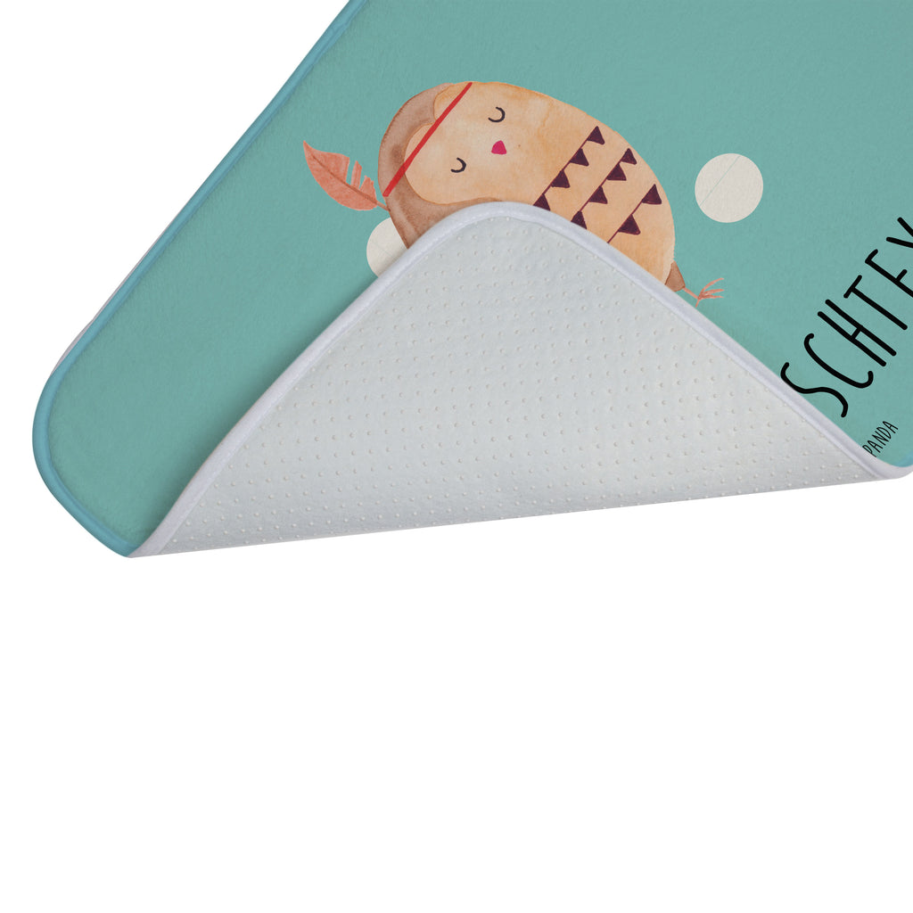 Personalisierter Badvorleger Eule Federschmuck Personalisierte Badematte, Personalisierter Badteppich, Personalisierter Duschvorleger, Personalisierter Badezimmerteppich, Personalisierter Badezimmermatte, Personalisierter Badvorleger, Personalisierter Duschmatte, Personalisierter Duschteppich, Badematte mit Namen, Badteppich mit Namen, Duschvorleger mit Namen, Badezimmerteppich mit Namen, Badezimmermatte mit Namen, Badvorleger mit Namen, Duschmatte mit Namen, Duschteppich mit Namen, Wunschtext, Badvorleger selbst bedrucken, Wunschname, Personalisieren, Eule, Eule Deko, Owl, Das Leben ist ein Abenteuer, Reisespruch, Federschmuck, Dekoration