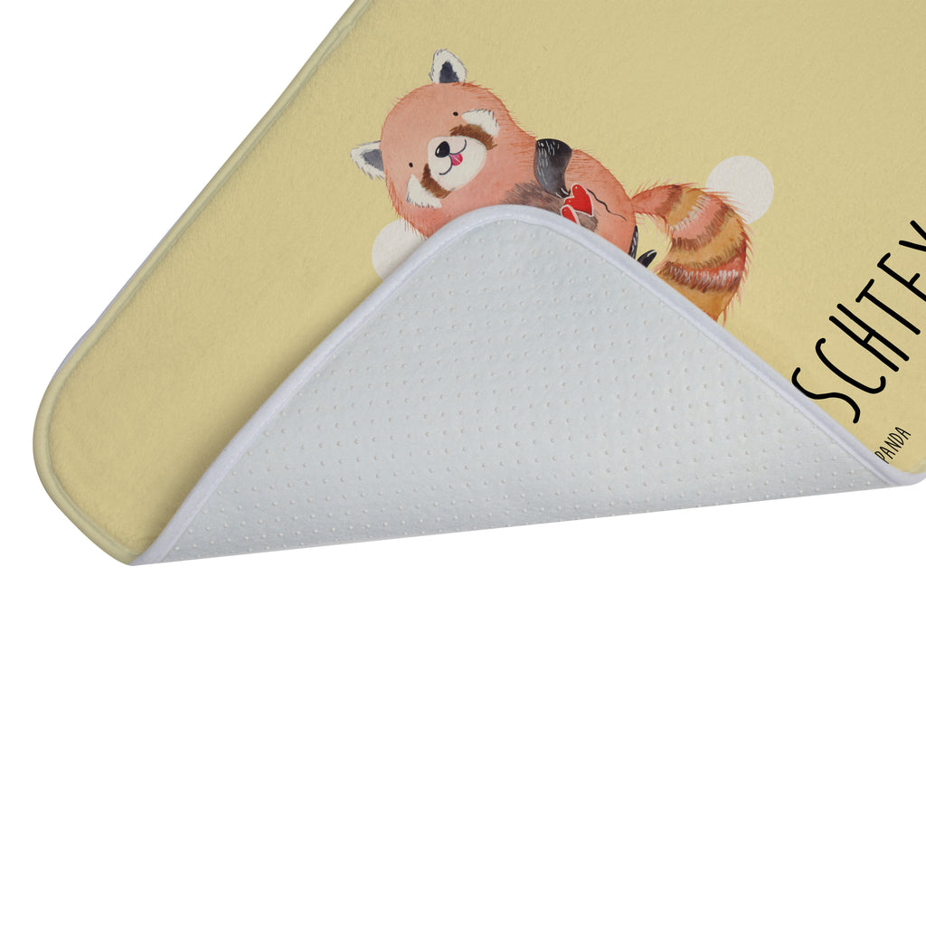 Personalisierter Badvorleger Roter Panda Personalisierte Badematte, Personalisierter Badteppich, Personalisierter Duschvorleger, Personalisierter Badezimmerteppich, Personalisierter Badezimmermatte, Personalisierter Badvorleger, Personalisierter Duschmatte, Personalisierter Duschteppich, Badematte mit Namen, Badteppich mit Namen, Duschvorleger mit Namen, Badezimmerteppich mit Namen, Badezimmermatte mit Namen, Badvorleger mit Namen, Duschmatte mit Namen, Duschteppich mit Namen, Wunschtext, Badvorleger selbst bedrucken, Wunschname, Personalisieren, Tiermotive, Gute Laune, lustige Sprüche, Tiere, Panda, Liebe, Rot, Herz, Liebling, Lieblingsmensch
