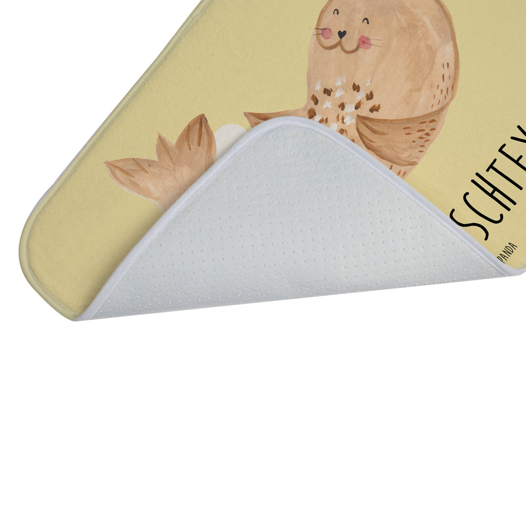 Personalisierter Badvorleger Robbe liegend Personalisierte Badematte, Personalisierter Badteppich, Personalisierter Duschvorleger, Personalisierter Badezimmerteppich, Personalisierter Badezimmermatte, Personalisierter Badvorleger, Personalisierter Duschmatte, Personalisierter Duschteppich, Badematte mit Namen, Badteppich mit Namen, Duschvorleger mit Namen, Badezimmerteppich mit Namen, Badezimmermatte mit Namen, Badvorleger mit Namen, Duschmatte mit Namen, Duschteppich mit Namen, Wunschtext, Badvorleger selbst bedrucken, Wunschname, Personalisieren, Tiermotive, Gute Laune, lustige Sprüche, Tiere, Robbe, Robben, Seehund, Strand, Meerestier, Ostsee, Nordsee, Lachen, Freude