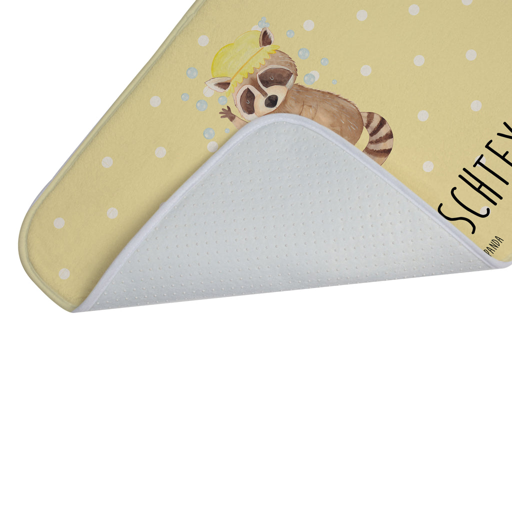 Personalisierter Badvorleger Waschbär Personalisierte Badematte, Personalisierter Badteppich, Personalisierter Duschvorleger, Personalisierter Badezimmerteppich, Personalisierter Badezimmermatte, Personalisierter Badvorleger, Personalisierter Duschmatte, Personalisierter Duschteppich, Badematte mit Namen, Badteppich mit Namen, Duschvorleger mit Namen, Badezimmerteppich mit Namen, Badezimmermatte mit Namen, Badvorleger mit Namen, Duschmatte mit Namen, Duschteppich mit Namen, Wunschtext, Badvorleger selbst bedrucken, Wunschname, Personalisieren, Tiermotive, Gute Laune, lustige Sprüche, Tiere, Waschbär, Tagträumen, Plan, Fröhlich, waschen, Seifenblasen