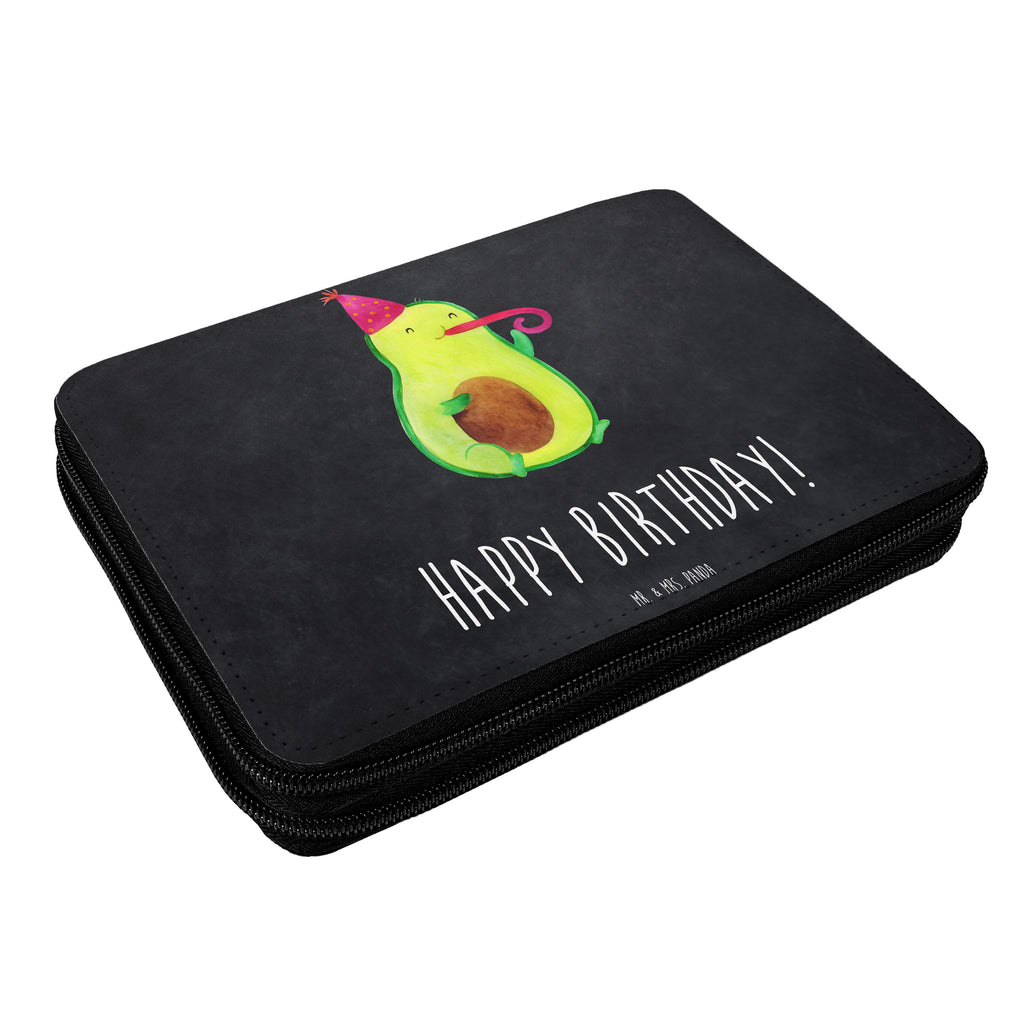 Federmappe Avocado Birthday Federmappe, Stiftetasche, Stifte Etui, Schule, Einschulung, Geschenk, Kind, Schüler, Schülerin, Stifterolle, Federmäppchen, Motiv, Grundschule, Federmäppchen bedruckt, Büro Stifte Etui, Bestückte Federmappe, Kinder Federmappe, Federmappe Einschulung, Avocado, Veggie, Vegan, Gesund