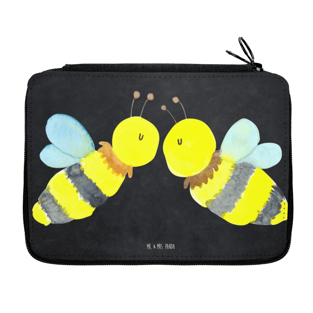 Federmappe Biene Liebe Federmappe, Stiftetasche, Stifte Etui, Schule, Einschulung, Geschenk, Kind, Schüler, Schülerin, Stifterolle, Federmäppchen, Motiv, Grundschule, Federmäppchen bedruckt, Büro Stifte Etui, Bestückte Federmappe, Kinder Federmappe, Federmappe Einschulung, Biene, Wespe, Hummel