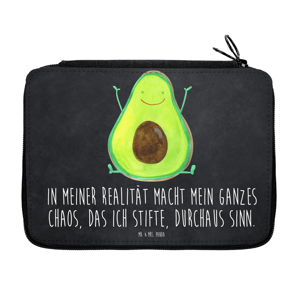 Federmappe Avocado Happy Federmappe, Stiftetasche, Stifte Etui, Schule, Einschulung, Geschenk, Kind, Schüler, Schülerin, Stifterolle, Federmäppchen, Motiv, Grundschule, Federmäppchen bedruckt, Büro Stifte Etui, Bestückte Federmappe, Kinder Federmappe, Federmappe Einschulung, Avocado, Veggie, Vegan, Gesund, Chaos