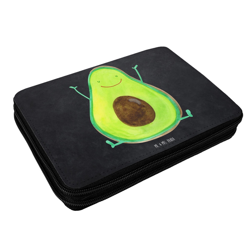 Federmappe Avocado Happy Federmappe, Stiftetasche, Stifte Etui, Schule, Einschulung, Geschenk, Kind, Schüler, Schülerin, Stifterolle, Federmäppchen, Motiv, Grundschule, Federmäppchen bedruckt, Büro Stifte Etui, Bestückte Federmappe, Kinder Federmappe, Federmappe Einschulung, Avocado, Veggie, Vegan, Gesund, Chaos