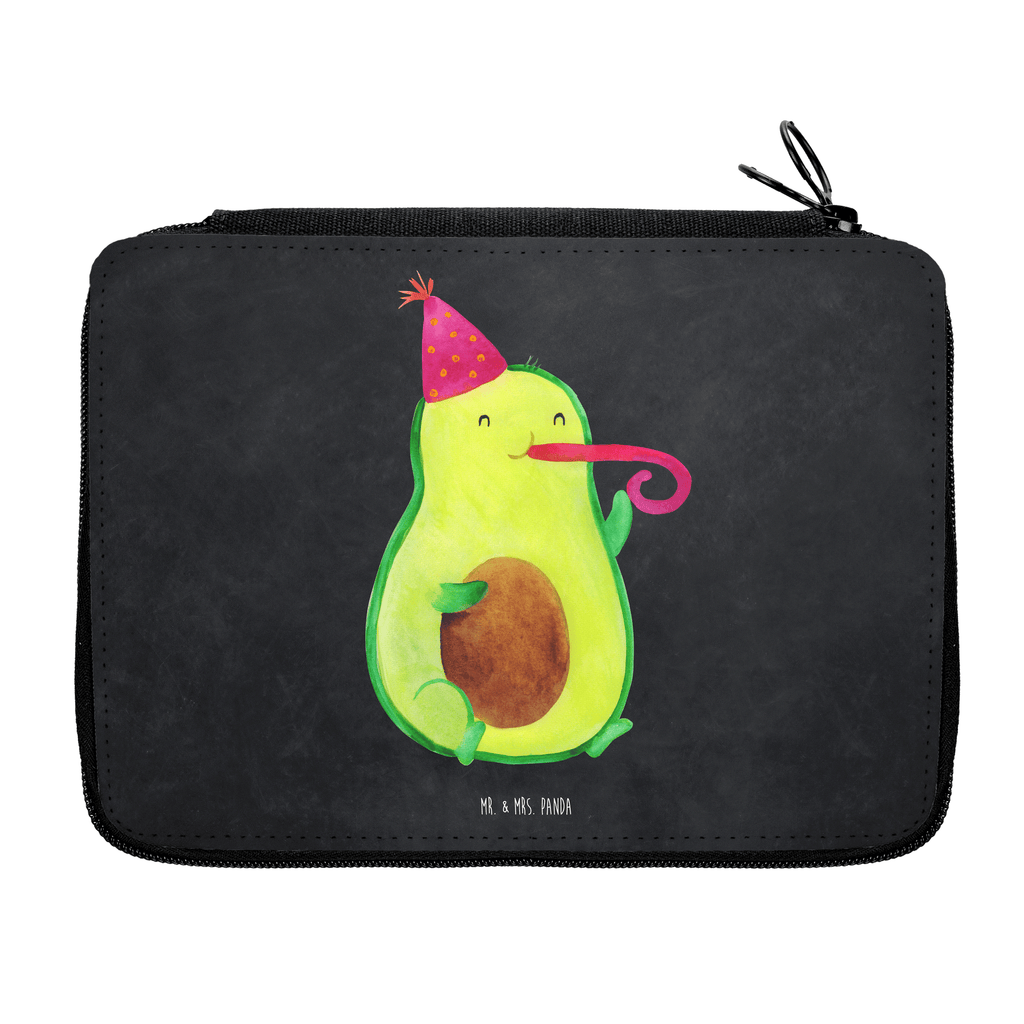 Federmappe Avocado Party Time Federmappe, Stiftetasche, Stifte Etui, Schule, Einschulung, Geschenk, Kind, Schüler, Schülerin, Stifterolle, Federmäppchen, Motiv, Grundschule, Federmäppchen bedruckt, Büro Stifte Etui, Bestückte Federmappe, Kinder Federmappe, Federmappe Einschulung, Avocado, Veggie, Vegan, Gesund