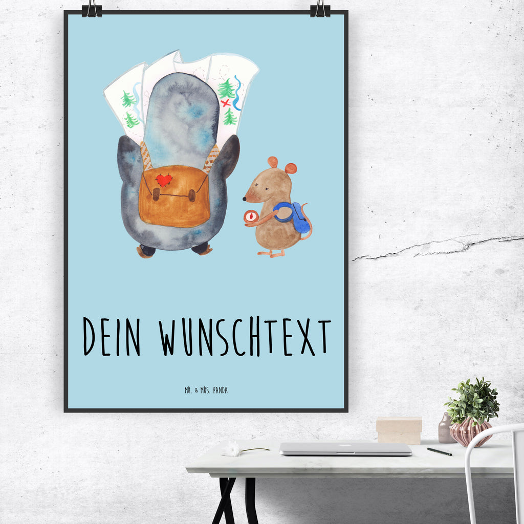 Personalisiertes Poster Pinguin & Maus Wanderer Personalisiertes Poster, Personalisiertes Wandposter, Personalisiertes Bild, Personalisierte Wanddeko, Personalisiertes Küchenposter, Personalisiertes Kinderposter, Personalisierte Wanddeko Bild, Personalisierte Raumdekoration, Personalisierte Wanddekoration, Personalisiertes Handgemaltes Poster, Personalisiertes Designposter, Personalisierter Kunstdruck, Personalisierter Posterdruck, Poster mit Namen, Wandposter mit Namen, Bild mit Namen, Wanddeko mit Namen, Küchenposter mit Namen, Kinderposter mit Namen, Wanddeko Bild mit Namen, Raumdekoration mit Namen, Wanddekoration mit Namen, Kunstdruck mit Namen, Posterdruck mit Namen, Wunschtext Poster, Poster selbst gestalten., Pinguin, Pinguine, Abenteurer, Abenteuer, Roadtrip, Ausflug, Wanderlust, wandern