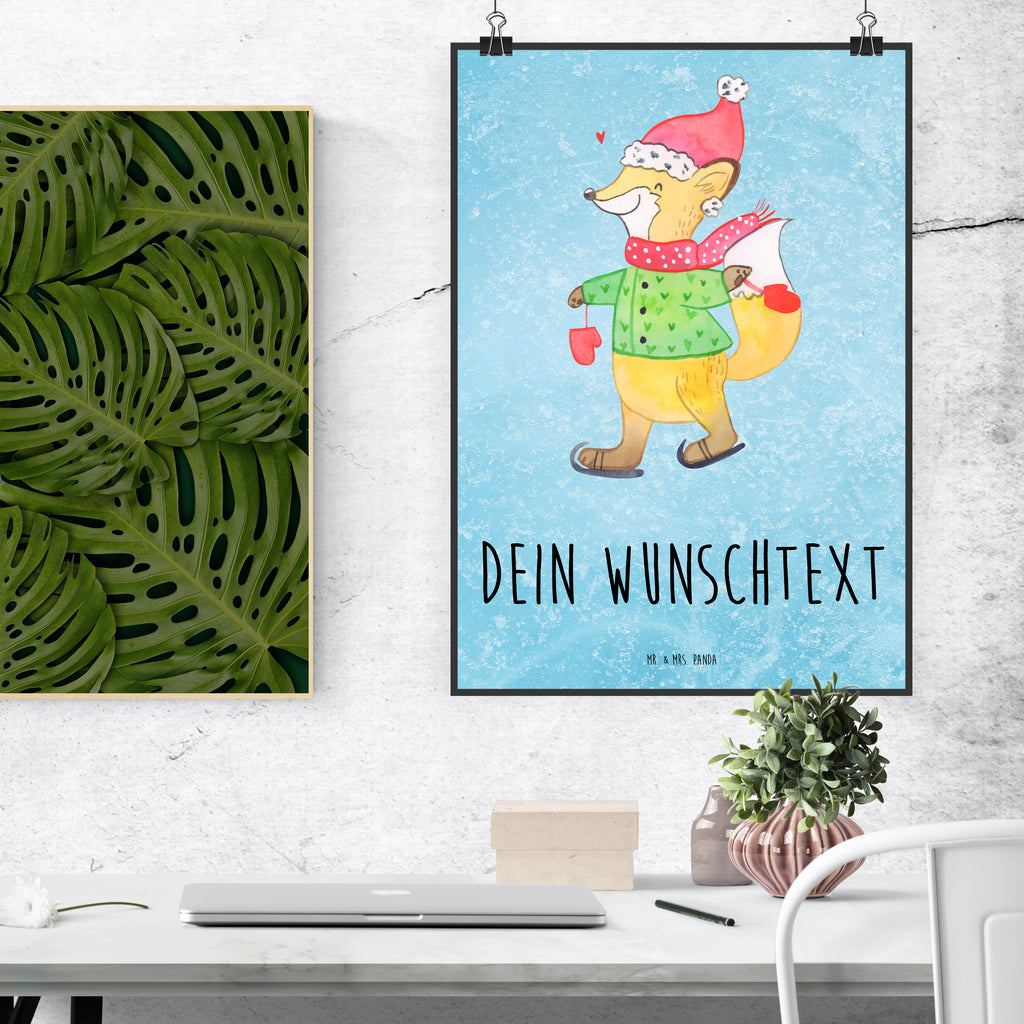 Personalisiertes Poster Fuchs  Schlittschuhe Personalisiertes Poster, Personalisiertes Wandposter, Personalisiertes Bild, Personalisierte Wanddeko, Personalisiertes Küchenposter, Personalisiertes Kinderposter, Personalisierte Wanddeko Bild, Personalisierte Raumdekoration, Personalisierte Wanddekoration, Personalisiertes Handgemaltes Poster, Personalisiertes Designposter, Personalisierter Kunstdruck, Personalisierter Posterdruck, Poster mit Namen, Wandposter mit Namen, Bild mit Namen, Wanddeko mit Namen, Küchenposter mit Namen, Kinderposter mit Namen, Wanddeko Bild mit Namen, Raumdekoration mit Namen, Wanddekoration mit Namen, Kunstdruck mit Namen, Posterdruck mit Namen, Wunschtext Poster, Poster selbst gestalten., Winter, Weihnachten, Weihnachtsdeko, Nikolaus, Advent, Heiligabend, Wintermotiv, Weihnachtsmann, Weihnachtstage, Weihnachtsbaum, Tannenbaum, Weihnachtszeit