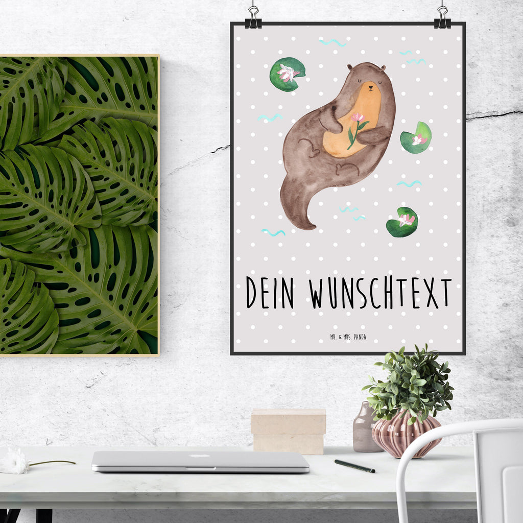 Personalisiertes Poster Otter mit Seerose Personalisiertes Poster, Personalisiertes Wandposter, Personalisiertes Bild, Personalisierte Wanddeko, Personalisiertes Küchenposter, Personalisiertes Kinderposter, Personalisierte Wanddeko Bild, Personalisierte Raumdekoration, Personalisierte Wanddekoration, Personalisiertes Handgemaltes Poster, Personalisiertes Designposter, Personalisierter Kunstdruck, Personalisierter Posterdruck, Poster mit Namen, Wandposter mit Namen, Bild mit Namen, Wanddeko mit Namen, Küchenposter mit Namen, Kinderposter mit Namen, Wanddeko Bild mit Namen, Raumdekoration mit Namen, Wanddekoration mit Namen, Kunstdruck mit Namen, Posterdruck mit Namen, Wunschtext Poster, Poster selbst gestalten., Otter, Fischotter, Seeotter, Otter Seeotter See Otter