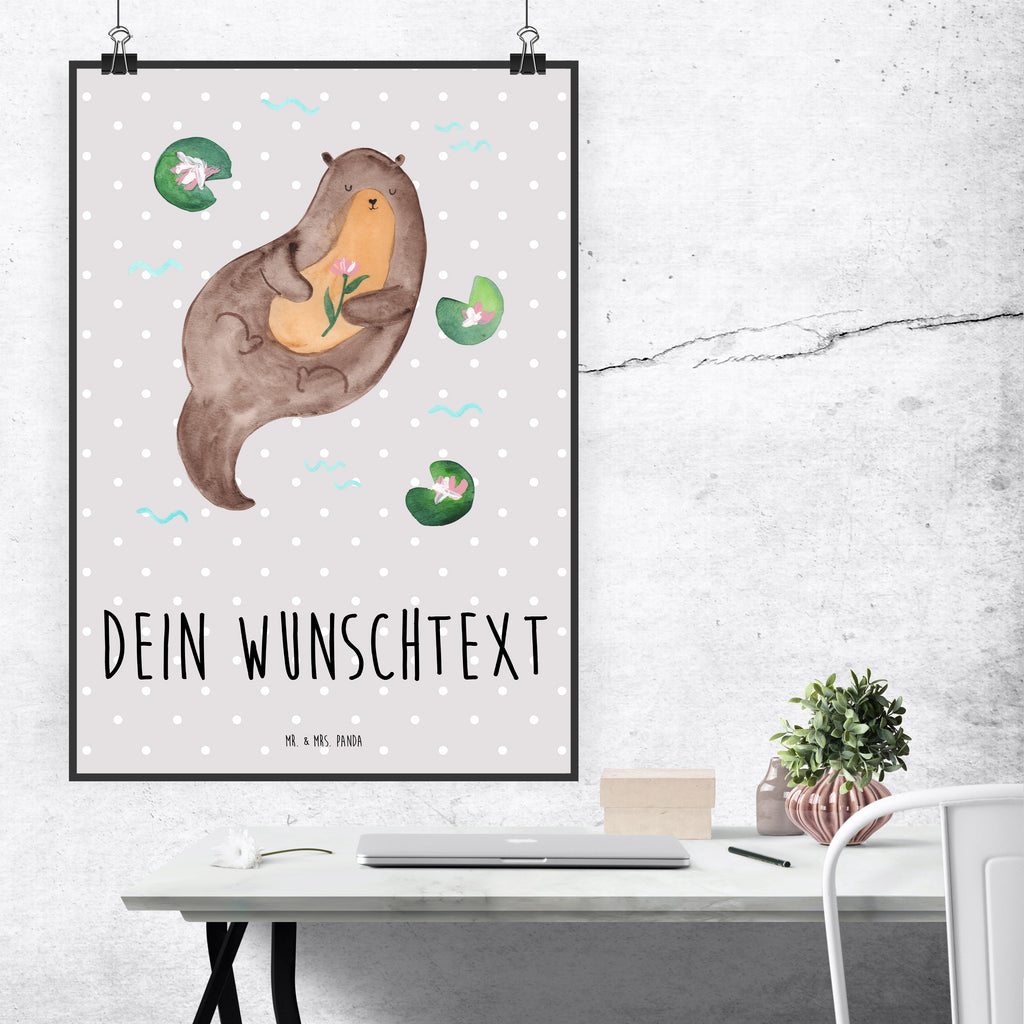 Personalisiertes Poster Otter mit Seerose Personalisiertes Poster, Personalisiertes Wandposter, Personalisiertes Bild, Personalisierte Wanddeko, Personalisiertes Küchenposter, Personalisiertes Kinderposter, Personalisierte Wanddeko Bild, Personalisierte Raumdekoration, Personalisierte Wanddekoration, Personalisiertes Handgemaltes Poster, Personalisiertes Designposter, Personalisierter Kunstdruck, Personalisierter Posterdruck, Poster mit Namen, Wandposter mit Namen, Bild mit Namen, Wanddeko mit Namen, Küchenposter mit Namen, Kinderposter mit Namen, Wanddeko Bild mit Namen, Raumdekoration mit Namen, Wanddekoration mit Namen, Kunstdruck mit Namen, Posterdruck mit Namen, Wunschtext Poster, Poster selbst gestalten., Otter, Fischotter, Seeotter, Otter Seeotter See Otter