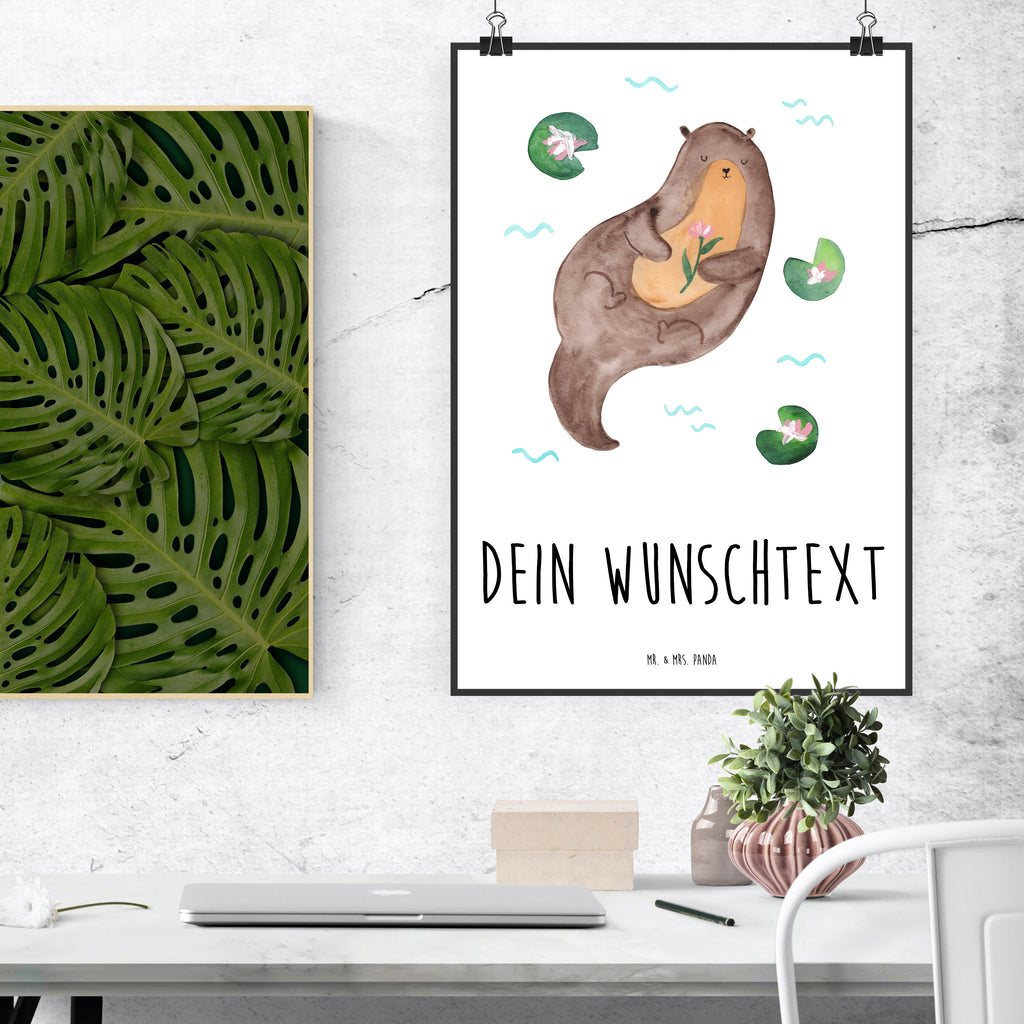 Personalisiertes Poster Otter mit Seerose Personalisiertes Poster, Personalisiertes Wandposter, Personalisiertes Bild, Personalisierte Wanddeko, Personalisiertes Küchenposter, Personalisiertes Kinderposter, Personalisierte Wanddeko Bild, Personalisierte Raumdekoration, Personalisierte Wanddekoration, Personalisiertes Handgemaltes Poster, Personalisiertes Designposter, Personalisierter Kunstdruck, Personalisierter Posterdruck, Poster mit Namen, Wandposter mit Namen, Bild mit Namen, Wanddeko mit Namen, Küchenposter mit Namen, Kinderposter mit Namen, Wanddeko Bild mit Namen, Raumdekoration mit Namen, Wanddekoration mit Namen, Kunstdruck mit Namen, Posterdruck mit Namen, Wunschtext Poster, Poster selbst gestalten., Otter, Fischotter, Seeotter, Otter Seeotter See Otter
