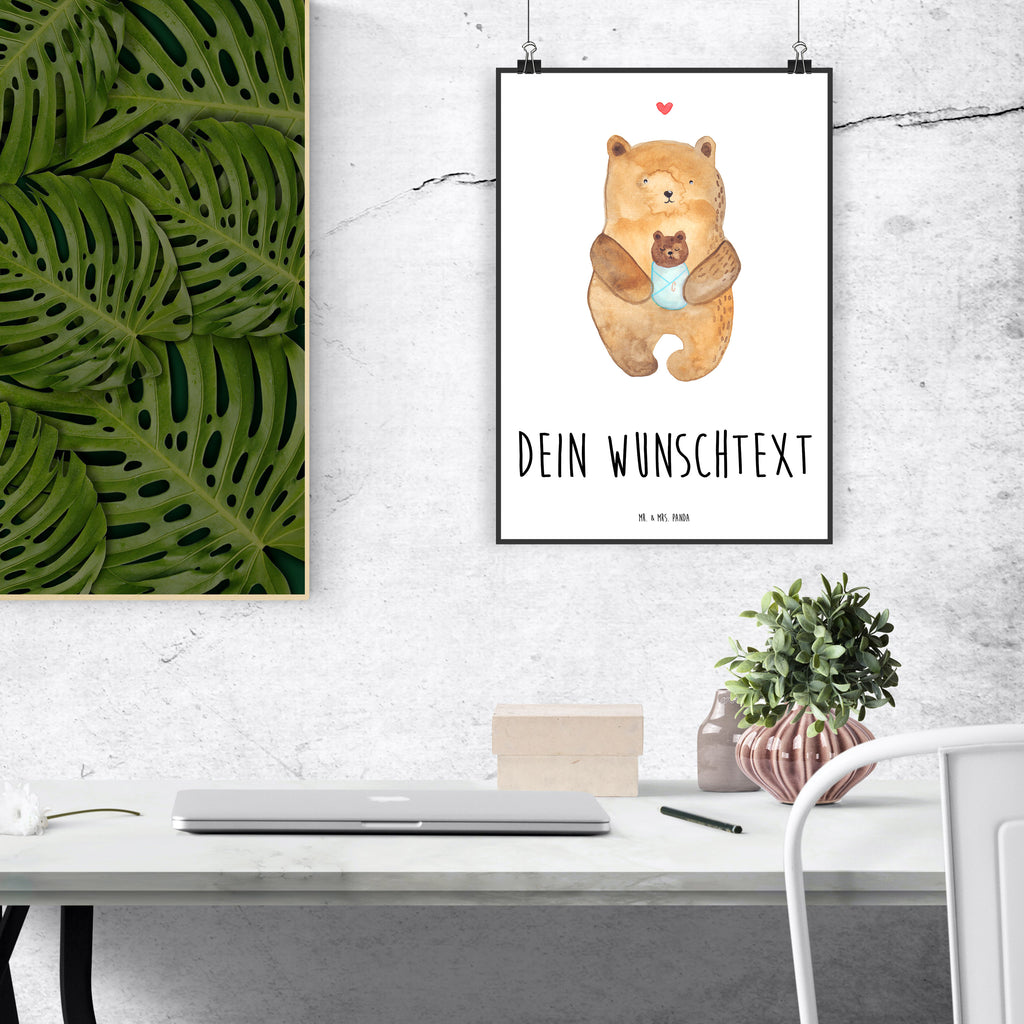 Personalisiertes Poster Bär mit Baby Personalisiertes Poster, Personalisiertes Wandposter, Personalisiertes Bild, Personalisierte Wanddeko, Personalisiertes Küchenposter, Personalisiertes Kinderposter, Personalisierte Wanddeko Bild, Personalisierte Raumdekoration, Personalisierte Wanddekoration, Personalisiertes Handgemaltes Poster, Personalisiertes Designposter, Personalisierter Kunstdruck, Personalisierter Posterdruck, Poster mit Namen, Wandposter mit Namen, Bild mit Namen, Wanddeko mit Namen, Küchenposter mit Namen, Kinderposter mit Namen, Wanddeko Bild mit Namen, Raumdekoration mit Namen, Wanddekoration mit Namen, Kunstdruck mit Namen, Posterdruck mit Namen, Wunschtext Poster, Poster selbst gestalten., Bär, Teddy, Teddybär, Eltern, Mutter, Baby, Taufe, Geburt, Nichte, Neffe, Enkel, Enkelin, Täufling, Geburtstag, Glückwunsch