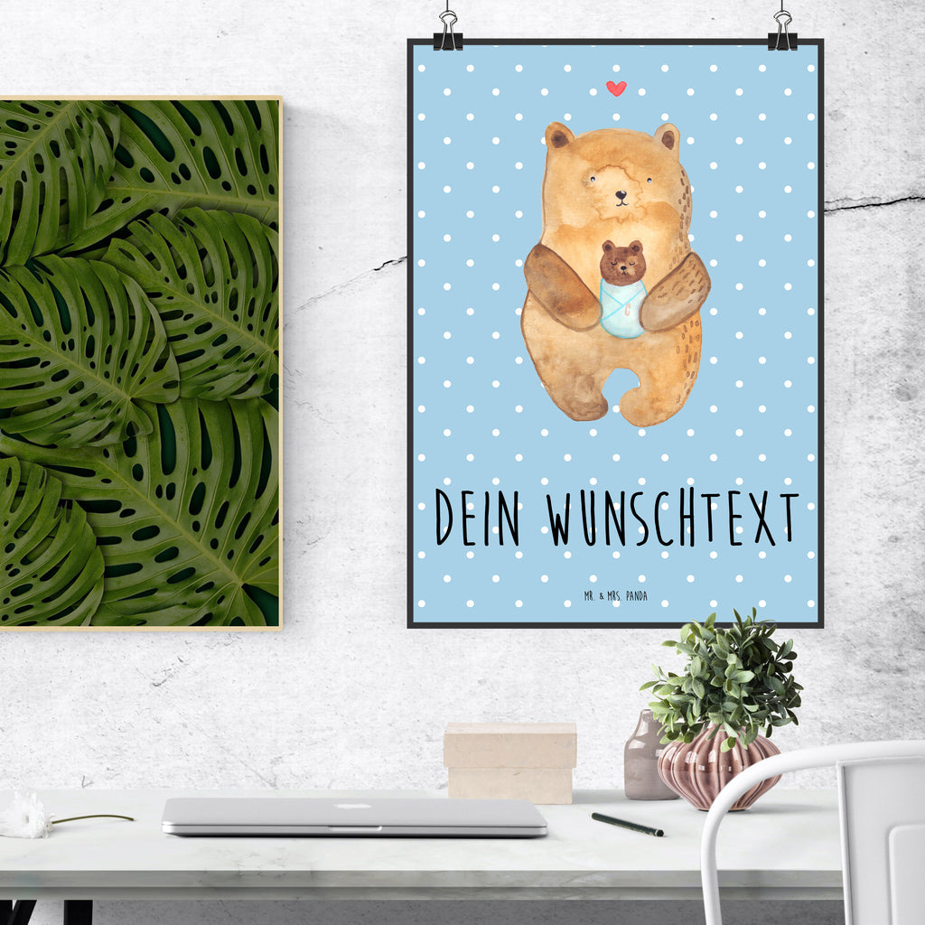 Personalisiertes Poster Bär mit Baby Personalisiertes Poster, Personalisiertes Wandposter, Personalisiertes Bild, Personalisierte Wanddeko, Personalisiertes Küchenposter, Personalisiertes Kinderposter, Personalisierte Wanddeko Bild, Personalisierte Raumdekoration, Personalisierte Wanddekoration, Personalisiertes Handgemaltes Poster, Personalisiertes Designposter, Personalisierter Kunstdruck, Personalisierter Posterdruck, Poster mit Namen, Wandposter mit Namen, Bild mit Namen, Wanddeko mit Namen, Küchenposter mit Namen, Kinderposter mit Namen, Wanddeko Bild mit Namen, Raumdekoration mit Namen, Wanddekoration mit Namen, Kunstdruck mit Namen, Posterdruck mit Namen, Wunschtext Poster, Poster selbst gestalten., Bär, Teddy, Teddybär, Eltern, Mutter, Baby, Taufe, Geburt, Nichte, Neffe, Enkel, Enkelin, Täufling, Geburtstag, Glückwunsch