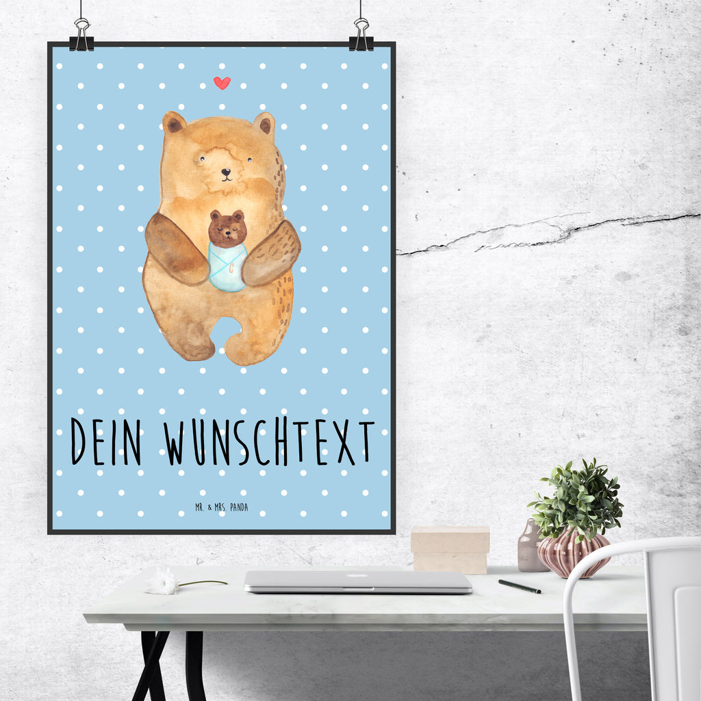Personalisiertes Poster Bär mit Baby Personalisiertes Poster, Personalisiertes Wandposter, Personalisiertes Bild, Personalisierte Wanddeko, Personalisiertes Küchenposter, Personalisiertes Kinderposter, Personalisierte Wanddeko Bild, Personalisierte Raumdekoration, Personalisierte Wanddekoration, Personalisiertes Handgemaltes Poster, Personalisiertes Designposter, Personalisierter Kunstdruck, Personalisierter Posterdruck, Poster mit Namen, Wandposter mit Namen, Bild mit Namen, Wanddeko mit Namen, Küchenposter mit Namen, Kinderposter mit Namen, Wanddeko Bild mit Namen, Raumdekoration mit Namen, Wanddekoration mit Namen, Kunstdruck mit Namen, Posterdruck mit Namen, Wunschtext Poster, Poster selbst gestalten., Bär, Teddy, Teddybär, Eltern, Mutter, Baby, Taufe, Geburt, Nichte, Neffe, Enkel, Enkelin, Täufling, Geburtstag, Glückwunsch