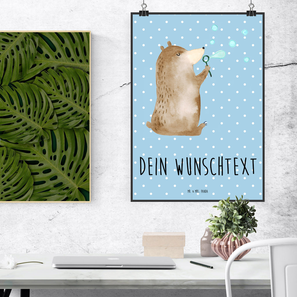 Personalisiertes Poster Bär Seifenblasen Personalisiertes Poster, Personalisiertes Wandposter, Personalisiertes Bild, Personalisierte Wanddeko, Personalisiertes Küchenposter, Personalisiertes Kinderposter, Personalisierte Wanddeko Bild, Personalisierte Raumdekoration, Personalisierte Wanddekoration, Personalisiertes Handgemaltes Poster, Personalisiertes Designposter, Personalisierter Kunstdruck, Personalisierter Posterdruck, Poster mit Namen, Wandposter mit Namen, Bild mit Namen, Wanddeko mit Namen, Küchenposter mit Namen, Kinderposter mit Namen, Wanddeko Bild mit Namen, Raumdekoration mit Namen, Wanddekoration mit Namen, Kunstdruck mit Namen, Posterdruck mit Namen, Wunschtext Poster, Poster selbst gestalten., Bär, Teddy, Teddybär, Seifenblasen Bär Lustig Sein Glücklich Traurig Happy