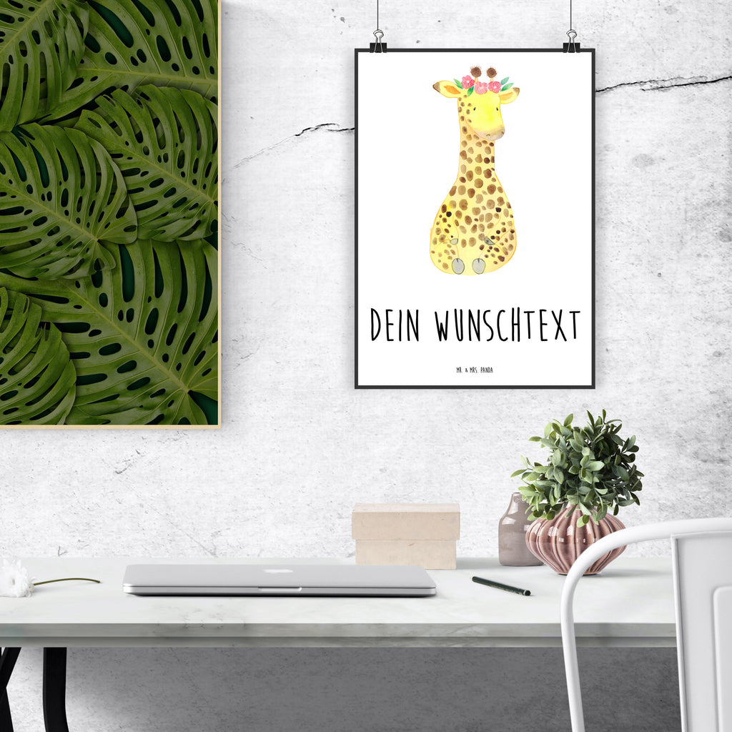 Personalisiertes Poster Giraffe Blumenkranz Personalisiertes Poster, Personalisiertes Wandposter, Personalisiertes Bild, Personalisierte Wanddeko, Personalisiertes Küchenposter, Personalisiertes Kinderposter, Personalisierte Wanddeko Bild, Personalisierte Raumdekoration, Personalisierte Wanddekoration, Personalisiertes Handgemaltes Poster, Personalisiertes Designposter, Personalisierter Kunstdruck, Personalisierter Posterdruck, Poster mit Namen, Wandposter mit Namen, Bild mit Namen, Wanddeko mit Namen, Küchenposter mit Namen, Kinderposter mit Namen, Wanddeko Bild mit Namen, Raumdekoration mit Namen, Wanddekoration mit Namen, Kunstdruck mit Namen, Posterdruck mit Namen, Wunschtext Poster, Poster selbst gestalten., Afrika, Wildtiere, Giraffe, Blumenkranz, Abenteurer, Selbstliebe, Freundin