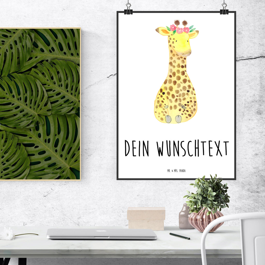 Personalisiertes Poster Giraffe Blumenkranz Personalisiertes Poster, Personalisiertes Wandposter, Personalisiertes Bild, Personalisierte Wanddeko, Personalisiertes Küchenposter, Personalisiertes Kinderposter, Personalisierte Wanddeko Bild, Personalisierte Raumdekoration, Personalisierte Wanddekoration, Personalisiertes Handgemaltes Poster, Personalisiertes Designposter, Personalisierter Kunstdruck, Personalisierter Posterdruck, Poster mit Namen, Wandposter mit Namen, Bild mit Namen, Wanddeko mit Namen, Küchenposter mit Namen, Kinderposter mit Namen, Wanddeko Bild mit Namen, Raumdekoration mit Namen, Wanddekoration mit Namen, Kunstdruck mit Namen, Posterdruck mit Namen, Wunschtext Poster, Poster selbst gestalten., Afrika, Wildtiere, Giraffe, Blumenkranz, Abenteurer, Selbstliebe, Freundin