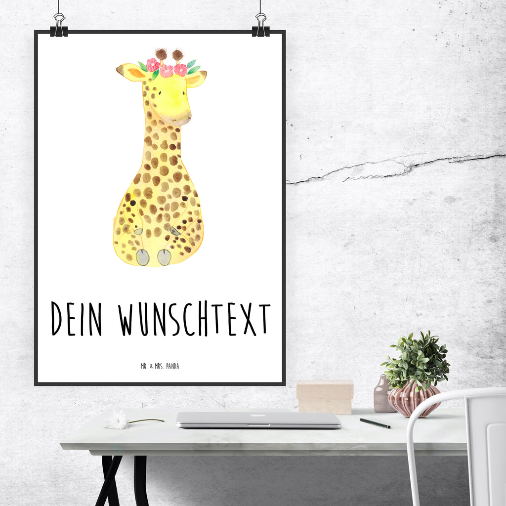 Personalisiertes Poster Giraffe Blumenkranz Personalisiertes Poster, Personalisiertes Wandposter, Personalisiertes Bild, Personalisierte Wanddeko, Personalisiertes Küchenposter, Personalisiertes Kinderposter, Personalisierte Wanddeko Bild, Personalisierte Raumdekoration, Personalisierte Wanddekoration, Personalisiertes Handgemaltes Poster, Personalisiertes Designposter, Personalisierter Kunstdruck, Personalisierter Posterdruck, Poster mit Namen, Wandposter mit Namen, Bild mit Namen, Wanddeko mit Namen, Küchenposter mit Namen, Kinderposter mit Namen, Wanddeko Bild mit Namen, Raumdekoration mit Namen, Wanddekoration mit Namen, Kunstdruck mit Namen, Posterdruck mit Namen, Wunschtext Poster, Poster selbst gestalten., Afrika, Wildtiere, Giraffe, Blumenkranz, Abenteurer, Selbstliebe, Freundin