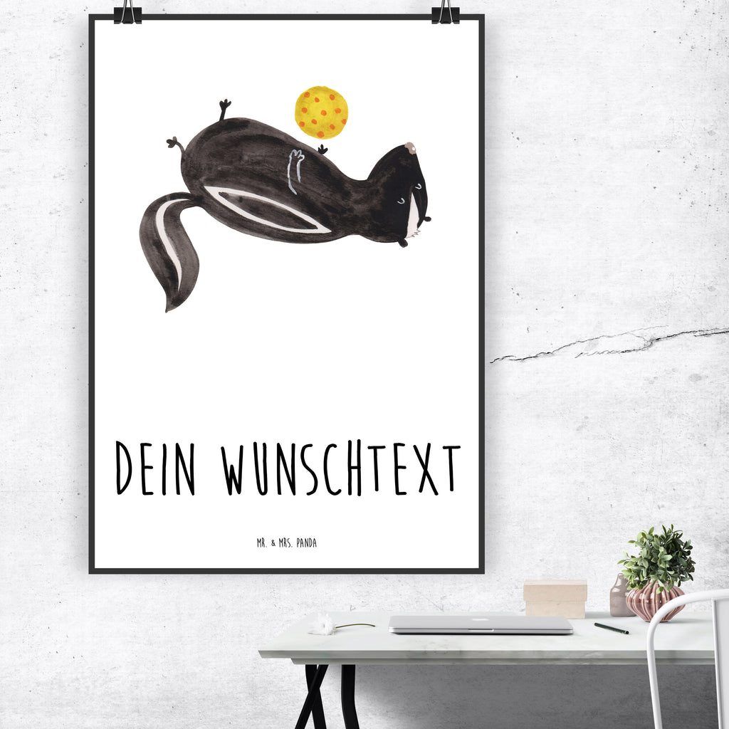 Personalisiertes Poster Stinktier Ball Personalisiertes Poster, Personalisiertes Wandposter, Personalisiertes Bild, Personalisierte Wanddeko, Personalisiertes Küchenposter, Personalisiertes Kinderposter, Personalisierte Wanddeko Bild, Personalisierte Raumdekoration, Personalisierte Wanddekoration, Personalisiertes Handgemaltes Poster, Personalisiertes Designposter, Personalisierter Kunstdruck, Personalisierter Posterdruck, Poster mit Namen, Wandposter mit Namen, Bild mit Namen, Wanddeko mit Namen, Küchenposter mit Namen, Kinderposter mit Namen, Wanddeko Bild mit Namen, Raumdekoration mit Namen, Wanddekoration mit Namen, Kunstdruck mit Namen, Posterdruck mit Namen, Wunschtext Poster, Poster selbst gestalten., Stinktier, Skunk, Wildtier, Raubtier, Stinker, Stinki, verspielt, Weisheit