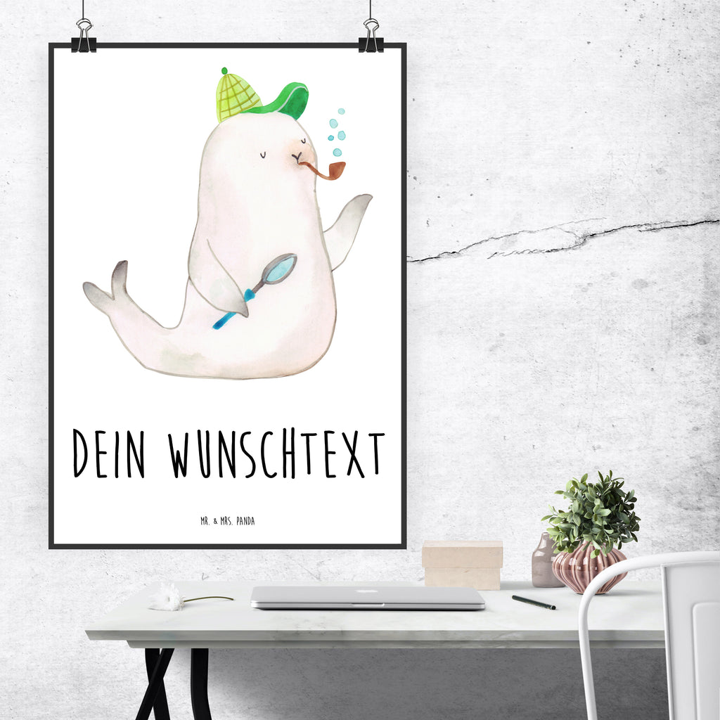 Personalisiertes Poster Robbe Sherlock Personalisiertes Poster, Personalisiertes Wandposter, Personalisiertes Bild, Personalisierte Wanddeko, Personalisiertes Küchenposter, Personalisiertes Kinderposter, Personalisierte Wanddeko Bild, Personalisierte Raumdekoration, Personalisierte Wanddekoration, Personalisiertes Handgemaltes Poster, Personalisiertes Designposter, Personalisierter Kunstdruck, Personalisierter Posterdruck, Poster mit Namen, Wandposter mit Namen, Bild mit Namen, Wanddeko mit Namen, Küchenposter mit Namen, Kinderposter mit Namen, Wanddeko Bild mit Namen, Raumdekoration mit Namen, Wanddekoration mit Namen, Kunstdruck mit Namen, Posterdruck mit Namen, Wunschtext Poster, Poster selbst gestalten., süße Tiermotive, gute Laune, lustige Sprüche, Tiere