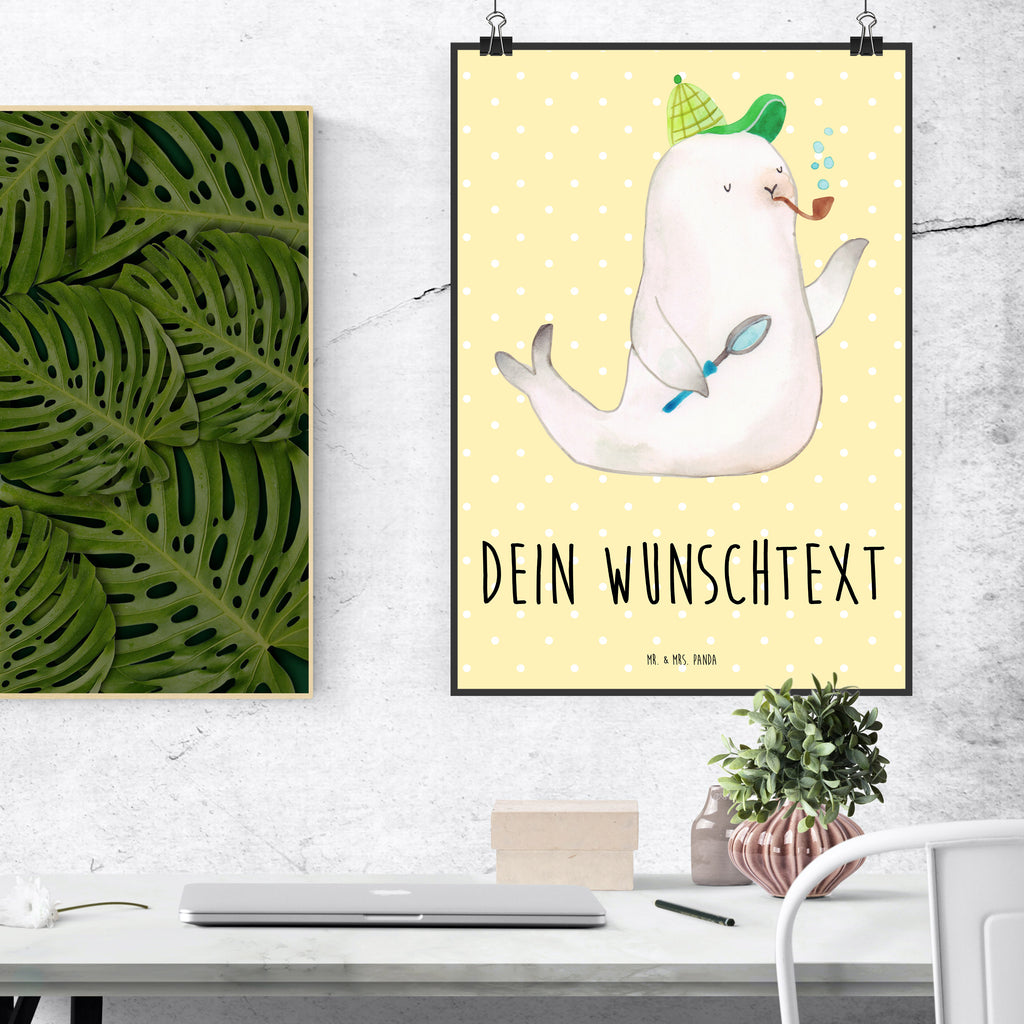 Personalisiertes Poster Robbe Sherlock Personalisiertes Poster, Personalisiertes Wandposter, Personalisiertes Bild, Personalisierte Wanddeko, Personalisiertes Küchenposter, Personalisiertes Kinderposter, Personalisierte Wanddeko Bild, Personalisierte Raumdekoration, Personalisierte Wanddekoration, Personalisiertes Handgemaltes Poster, Personalisiertes Designposter, Personalisierter Kunstdruck, Personalisierter Posterdruck, Poster mit Namen, Wandposter mit Namen, Bild mit Namen, Wanddeko mit Namen, Küchenposter mit Namen, Kinderposter mit Namen, Wanddeko Bild mit Namen, Raumdekoration mit Namen, Wanddekoration mit Namen, Kunstdruck mit Namen, Posterdruck mit Namen, Wunschtext Poster, Poster selbst gestalten., süße Tiermotive, gute Laune, lustige Sprüche, Tiere