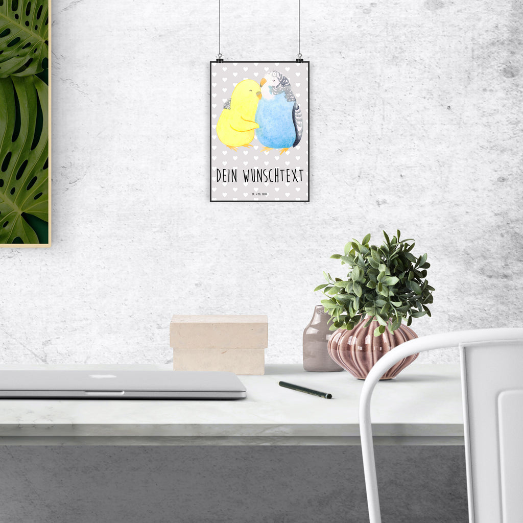 Personalisiertes Poster Wellensittich Liebe Personalisiertes Poster, Personalisiertes Wandposter, Personalisiertes Bild, Personalisierte Wanddeko, Personalisiertes Küchenposter, Personalisiertes Kinderposter, Personalisierte Wanddeko Bild, Personalisierte Raumdekoration, Personalisierte Wanddekoration, Personalisiertes Handgemaltes Poster, Personalisiertes Designposter, Personalisierter Kunstdruck, Personalisierter Posterdruck, Poster mit Namen, Wandposter mit Namen, Bild mit Namen, Wanddeko mit Namen, Küchenposter mit Namen, Kinderposter mit Namen, Wanddeko Bild mit Namen, Raumdekoration mit Namen, Wanddekoration mit Namen, Kunstdruck mit Namen, Posterdruck mit Namen, Wunschtext Poster, Poster selbst gestalten., Liebe, Partner, Freund, Freundin, Ehemann, Ehefrau, Heiraten, Verlobung, Heiratsantrag, Liebesgeschenk, Jahrestag, Hocheitstag, Vögel, Wellensittich, Nähe, Kuscheln, Vertrauen