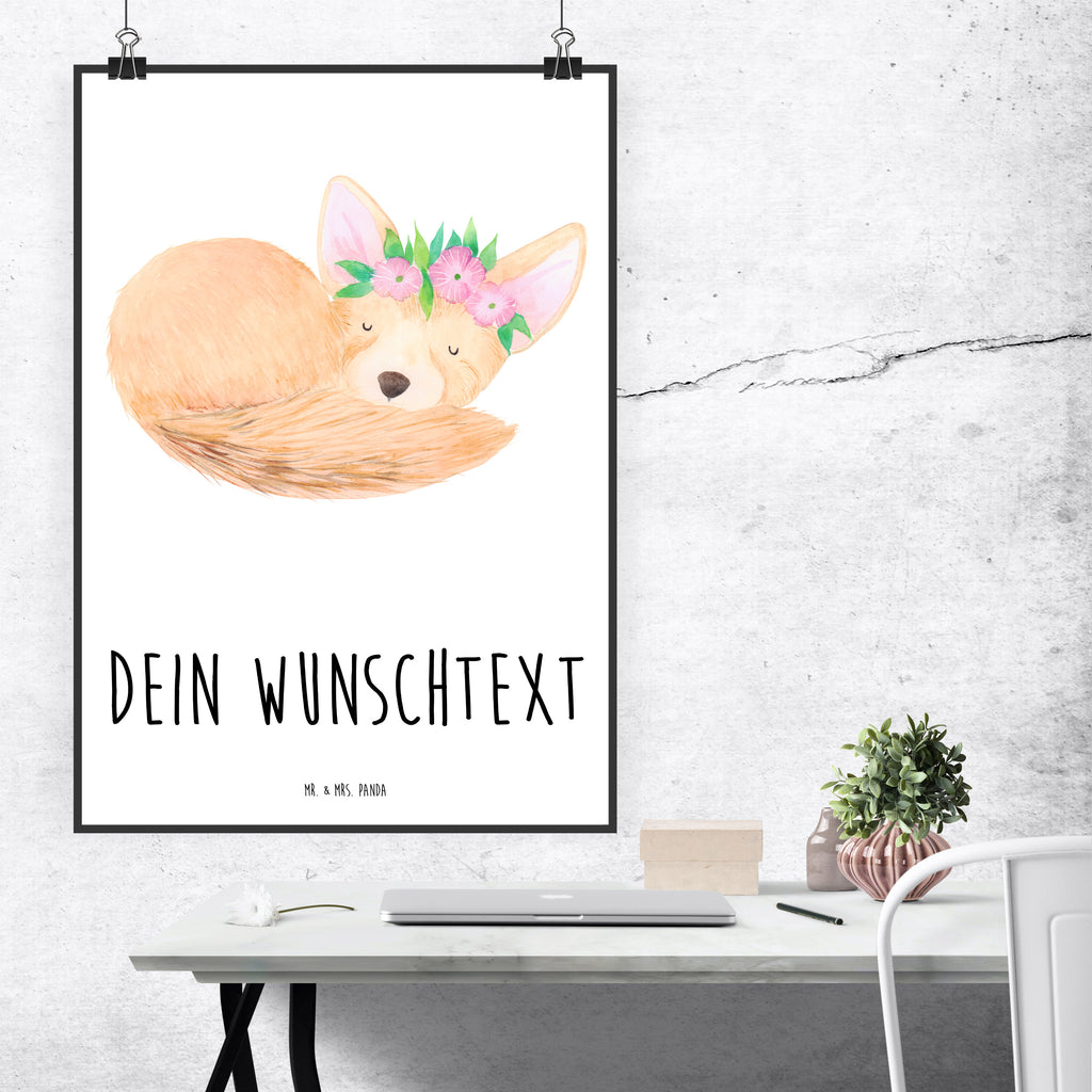 Personalisiertes Poster Wüstenfuchs Blumenkranz Personalisiertes Poster, Personalisiertes Wandposter, Personalisiertes Bild, Personalisierte Wanddeko, Personalisiertes Küchenposter, Personalisiertes Kinderposter, Personalisierte Wanddeko Bild, Personalisierte Raumdekoration, Personalisierte Wanddekoration, Personalisiertes Handgemaltes Poster, Personalisiertes Designposter, Personalisierter Kunstdruck, Personalisierter Posterdruck, Poster mit Namen, Wandposter mit Namen, Bild mit Namen, Wanddeko mit Namen, Küchenposter mit Namen, Kinderposter mit Namen, Wanddeko Bild mit Namen, Raumdekoration mit Namen, Wanddekoration mit Namen, Kunstdruck mit Namen, Posterdruck mit Namen, Wunschtext Poster, Poster selbst gestalten., Afrika, Wildtiere, Wüste, Wüstenfuchs, Blumen, Blumenkranz, Glücklich